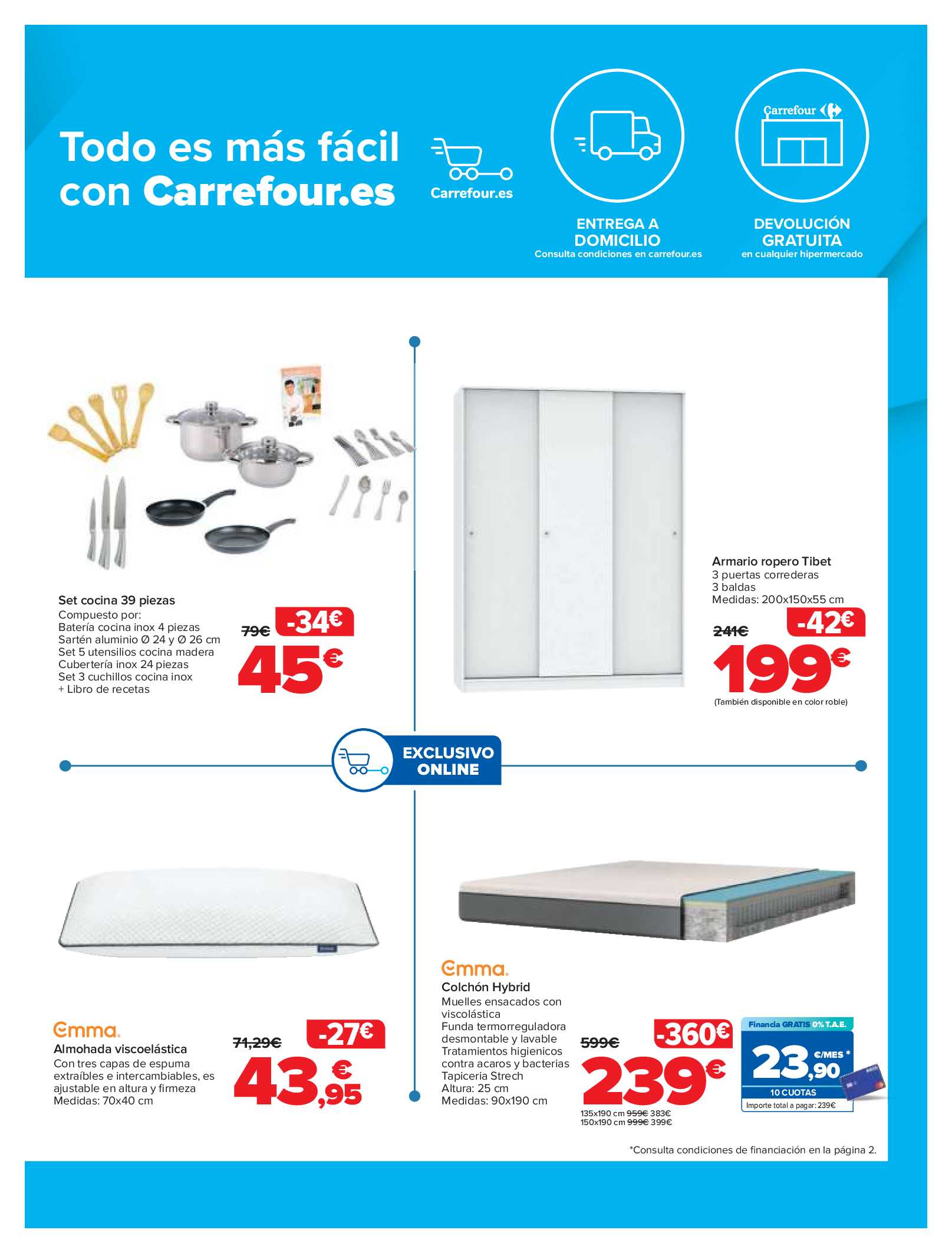 Equipa tu vivienda Carrefour. Página 13