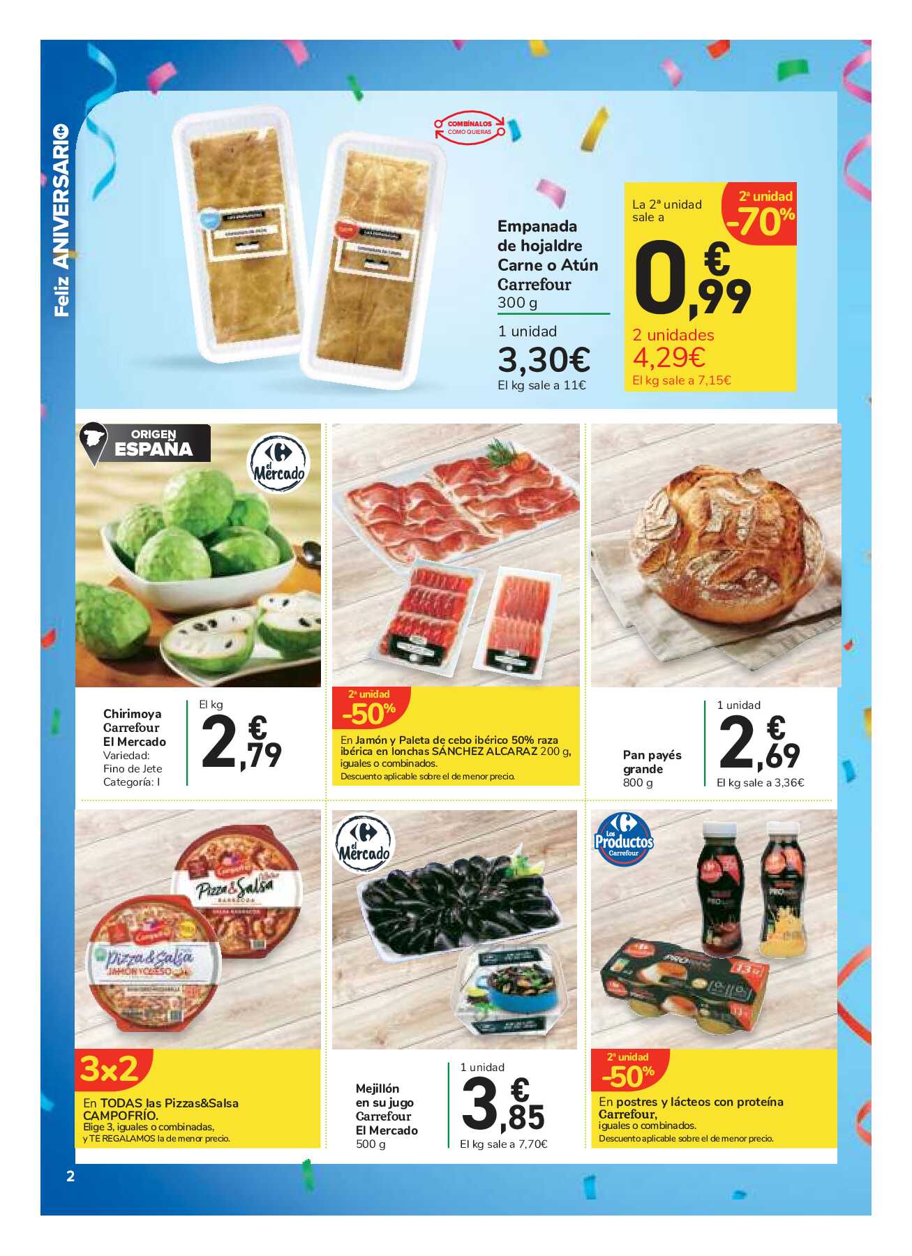 Folleto ofertas quincenales Carrefour Express. Página 02