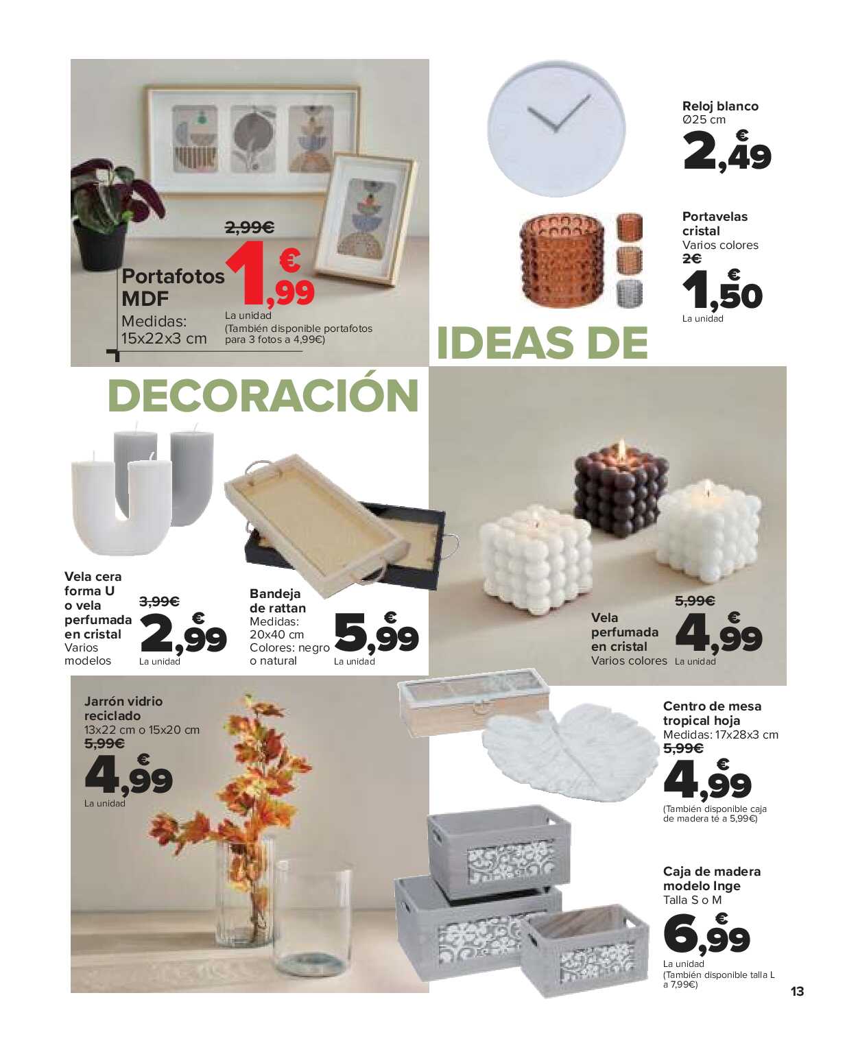 Hogar: decora y ahorra Carrefour. Página 13