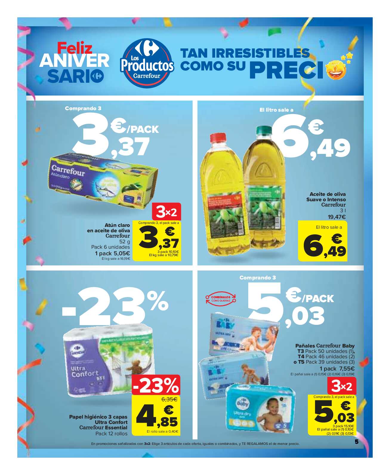 Ofertas quincenales Carrefour Market. Página 05