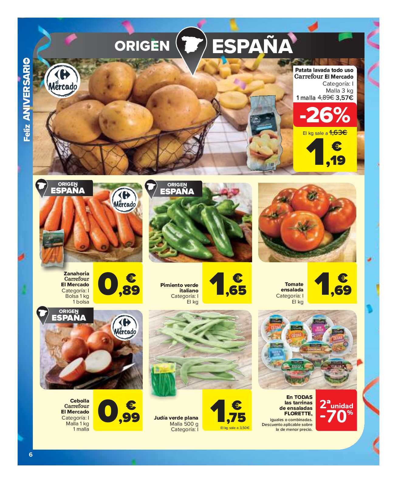 Ofertas quincenales Carrefour Market. Página 06