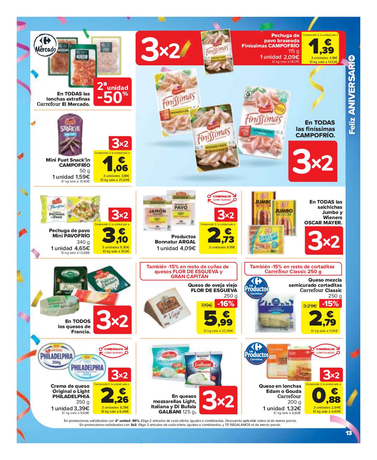 Ofertas quincenales Carrefour Market. Página 13