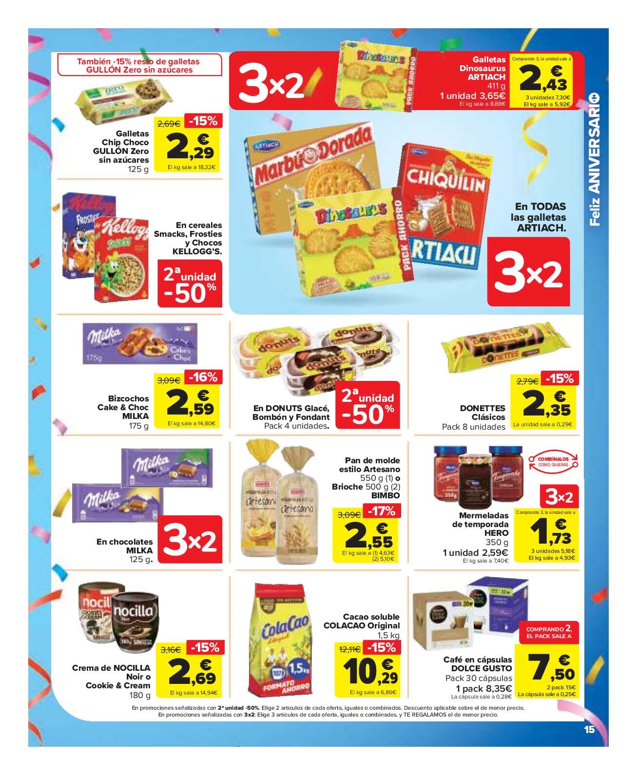 Ofertas quincenales Carrefour Market. Página 15