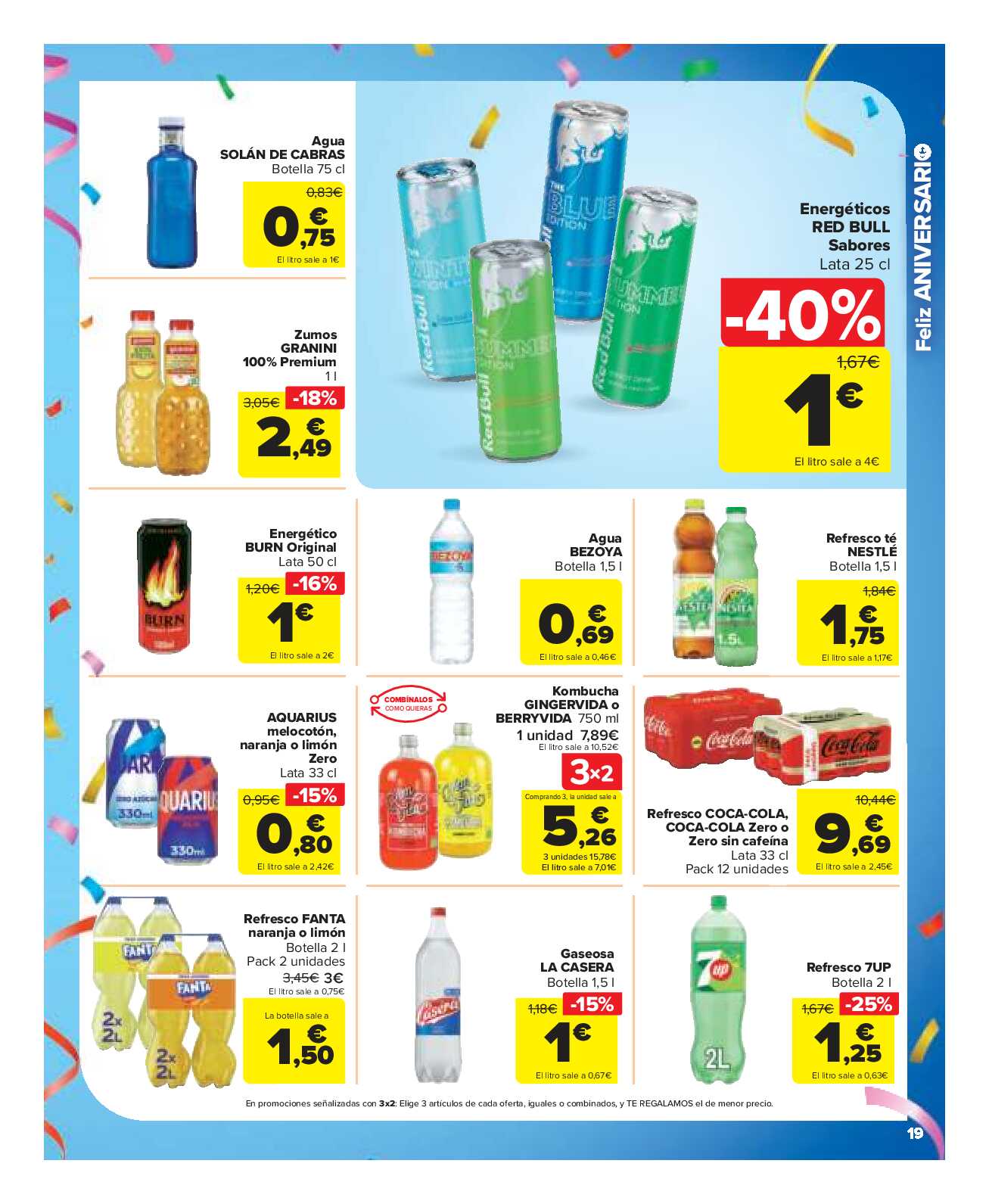 Ofertas quincenales Carrefour Market. Página 19