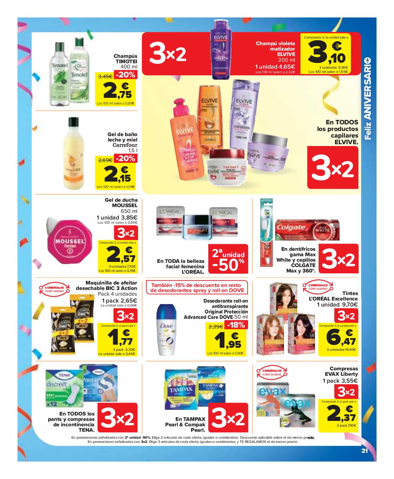 Ofertas quincenales Carrefour Market. Página 21