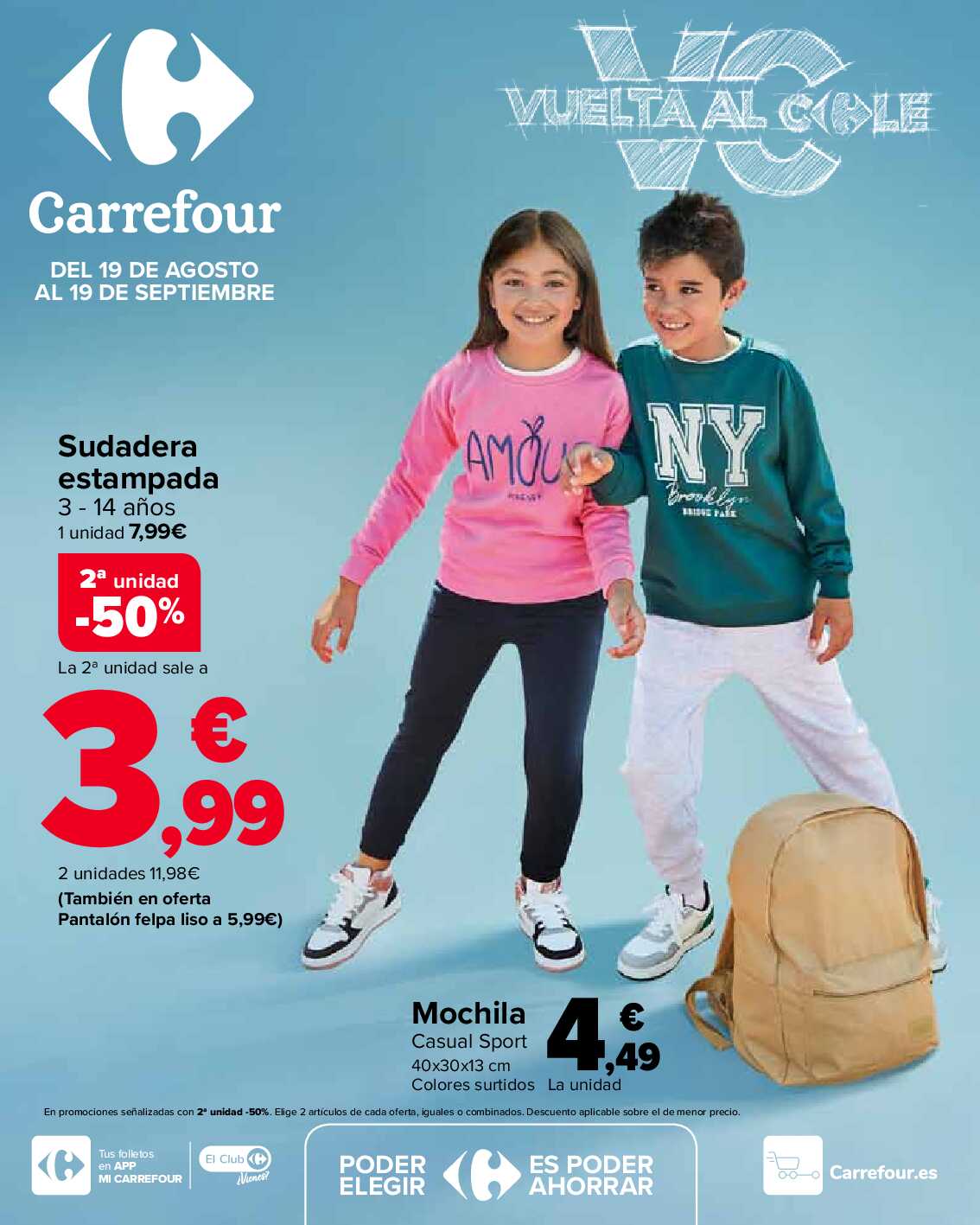 Vuelta al cole Carrefour. Página 01