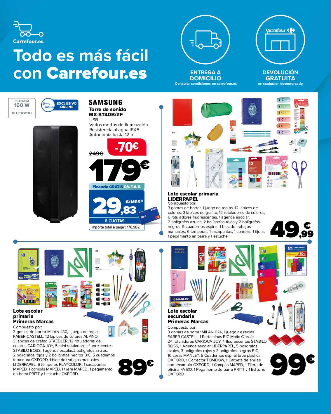 Vuelta al cole Carrefour. Página 57