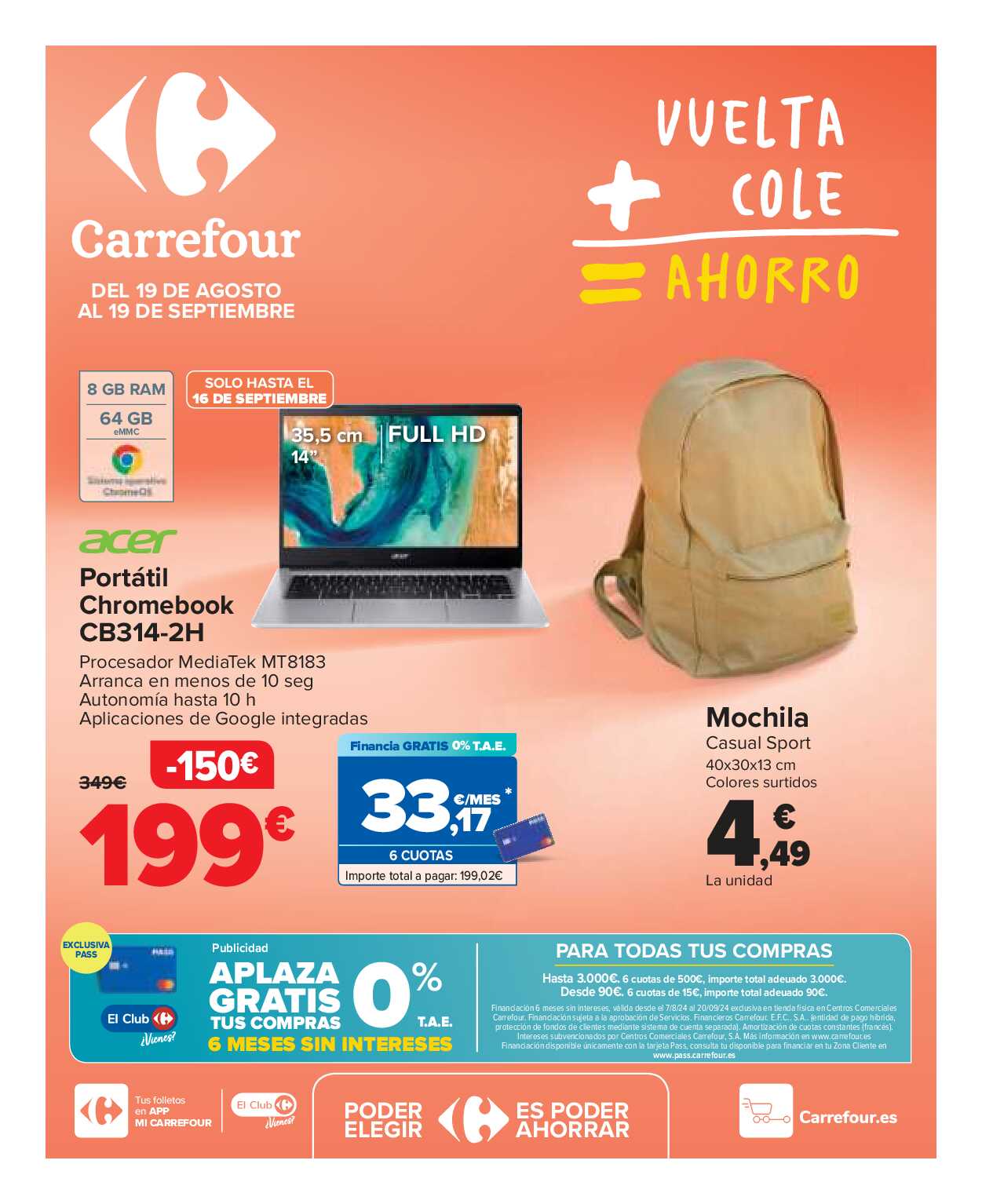 Vuelta al cole Carrefour. Página 01