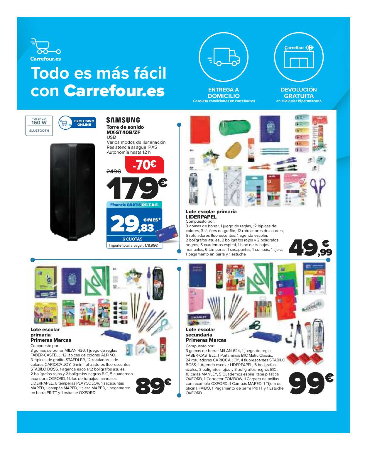 Vuelta al cole Carrefour. Página 31