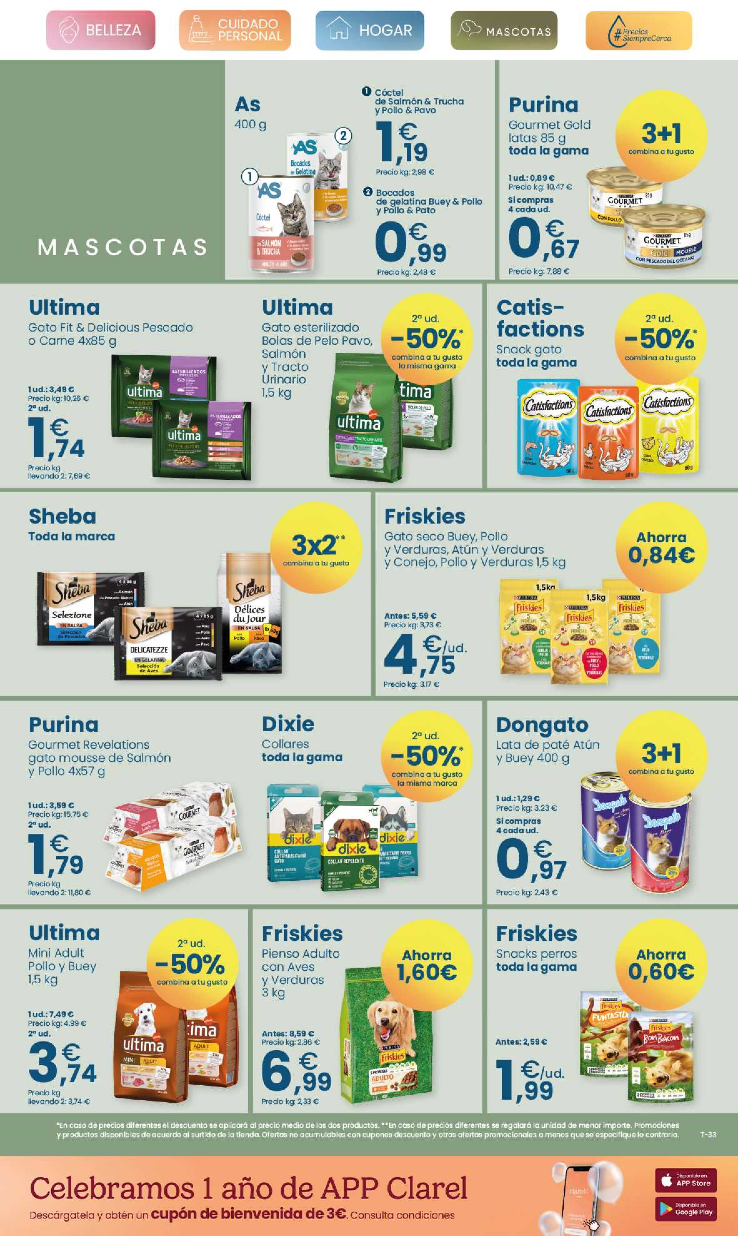 Catálogo de ofertas Clarel. Página 09