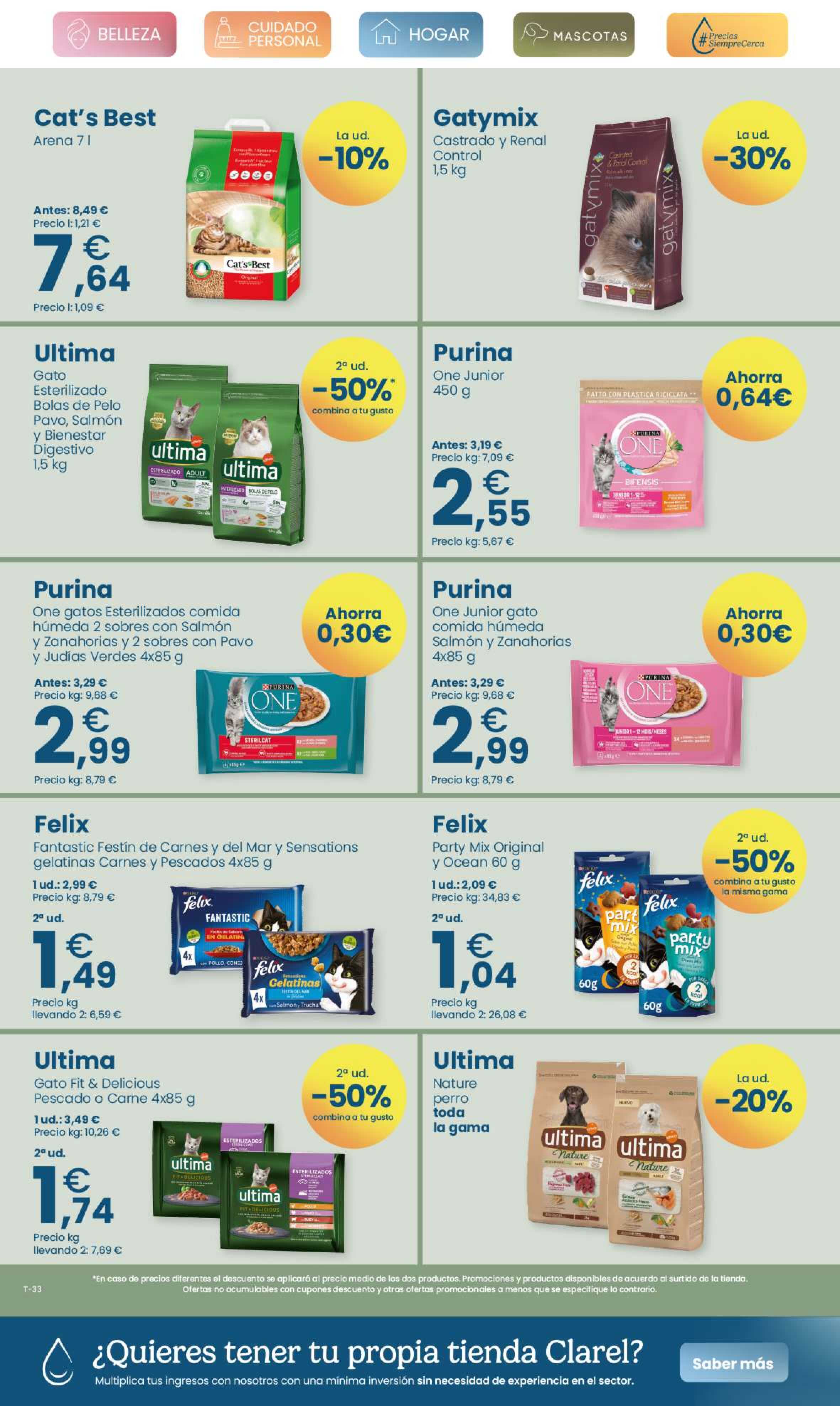 Ofertas quincenales Clarel. Página 10