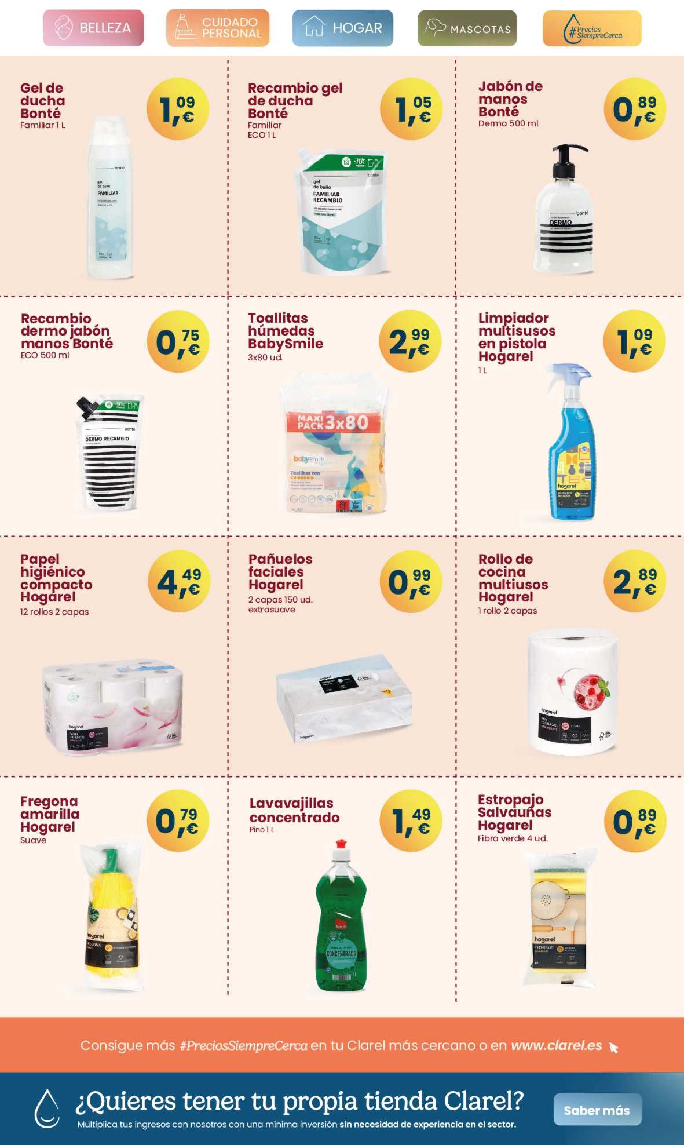 Ofertas quincenales Clarel. Página 12