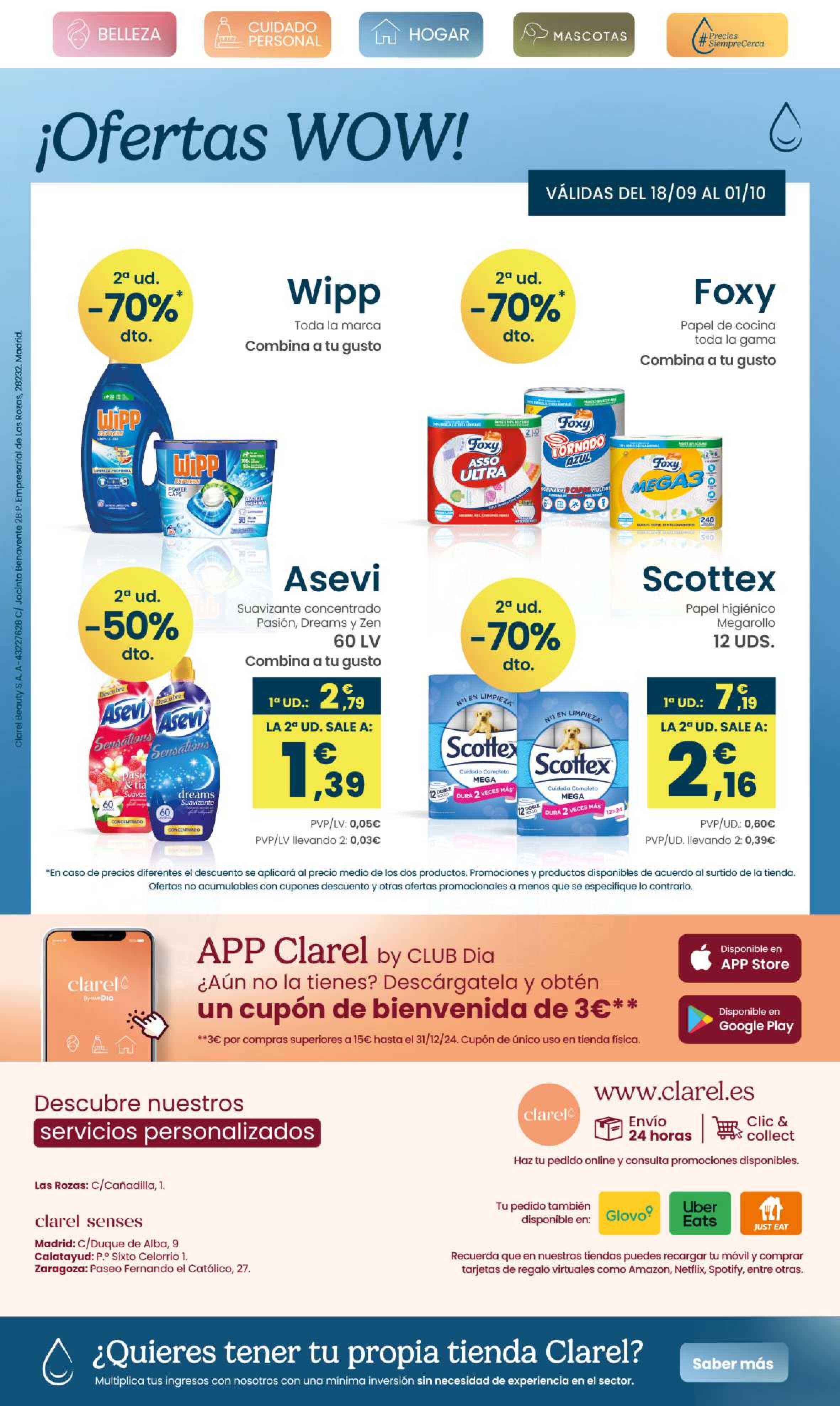 Ofertas quincenales Clarel. Página 14