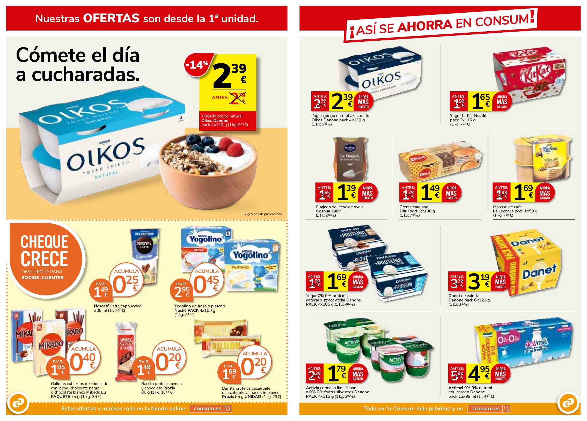 Así se ahorra en Consum Consum. Página 04