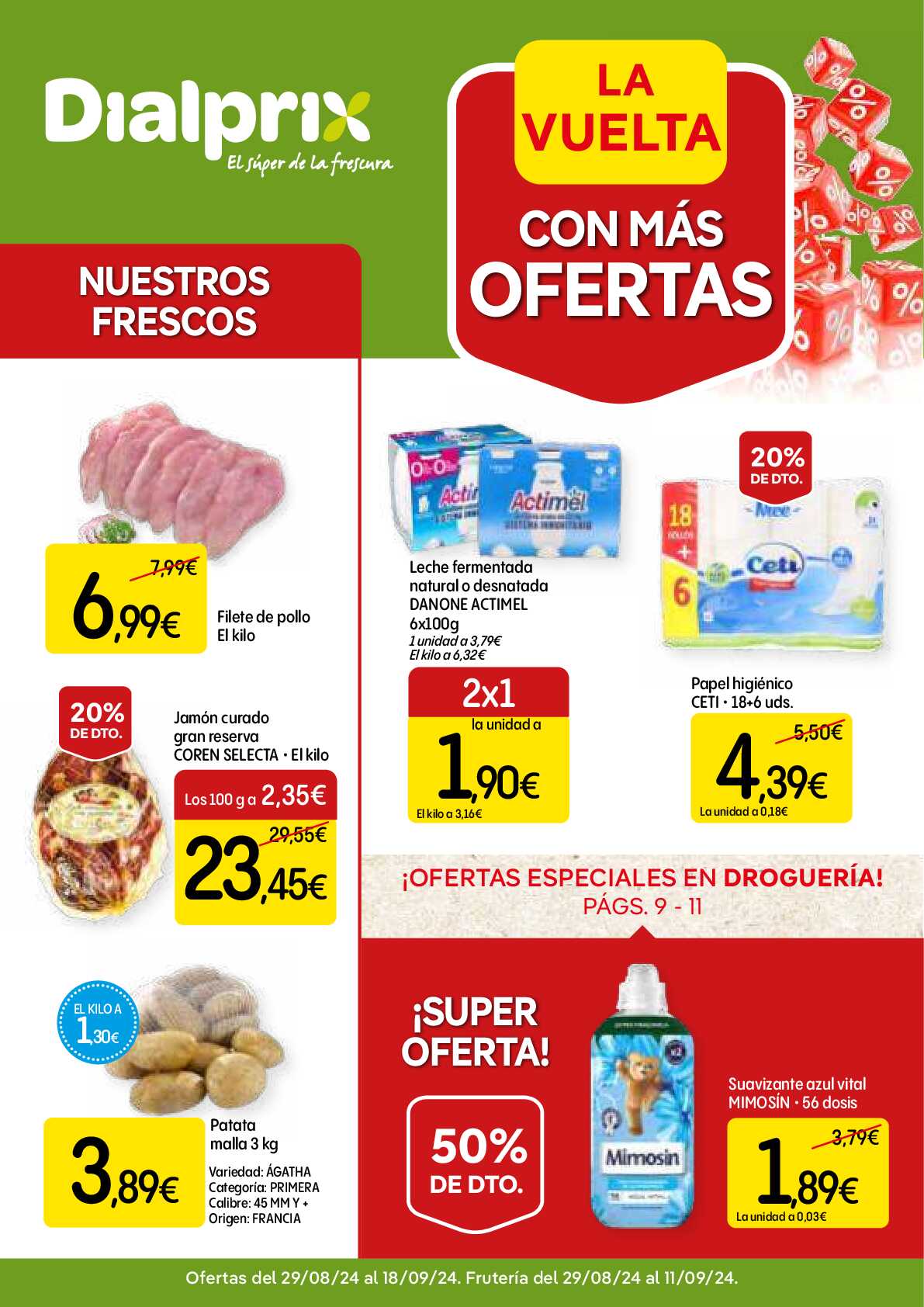 La vuelta con más ofertas Dialprix. Página 01