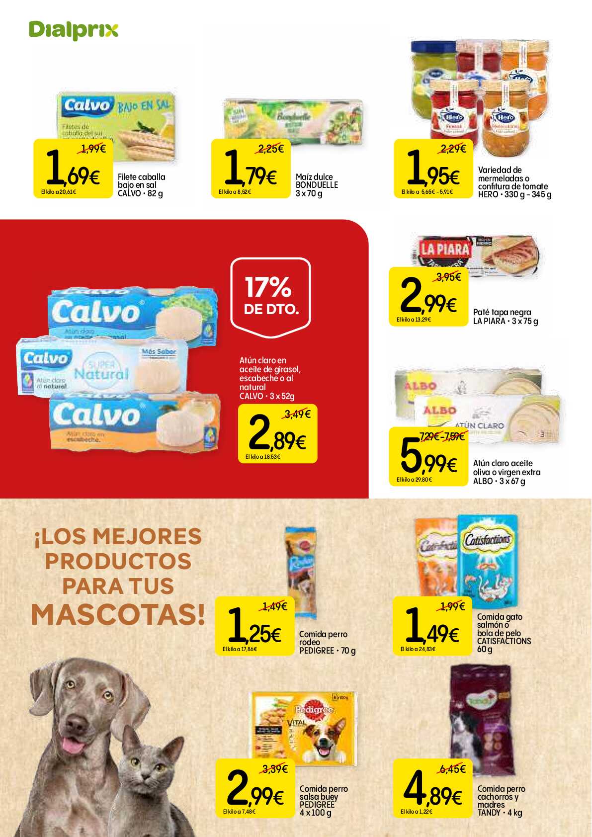 La vuelta con más ofertas Dialprix. Página 08