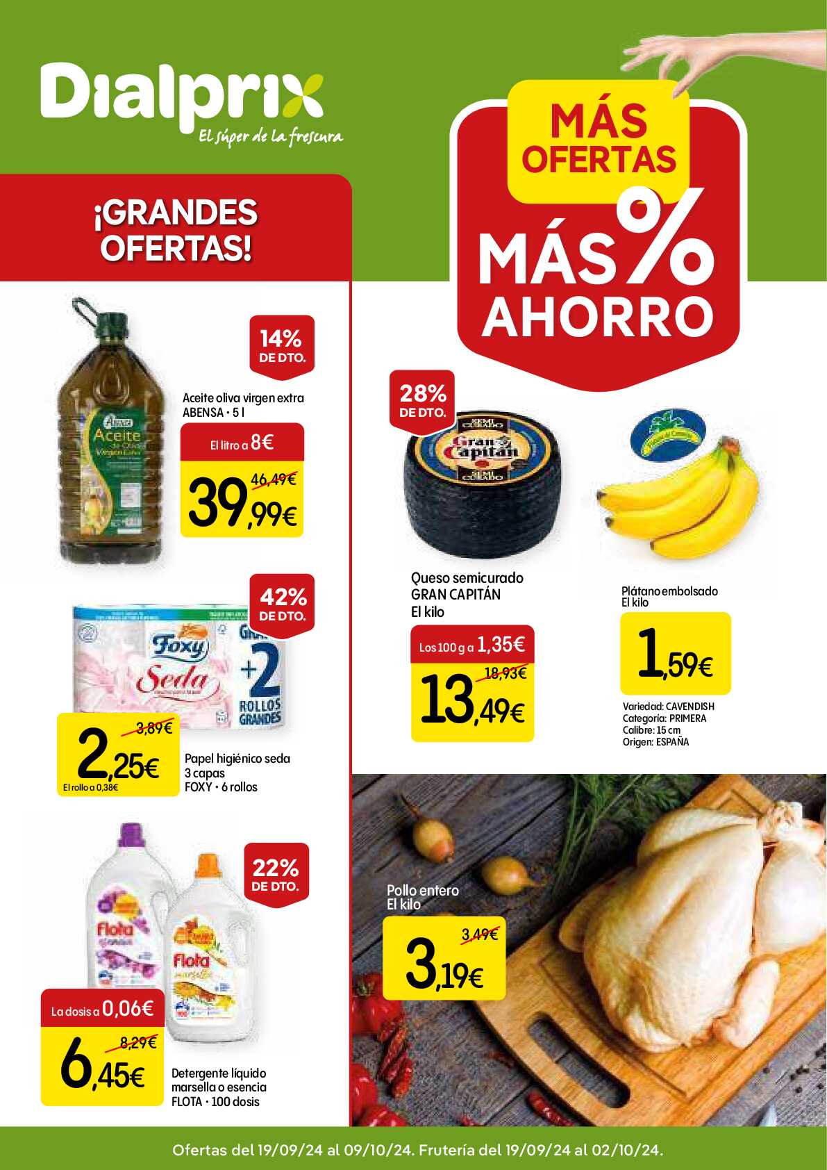 Ofertas supermercado Dialprix. Página 01