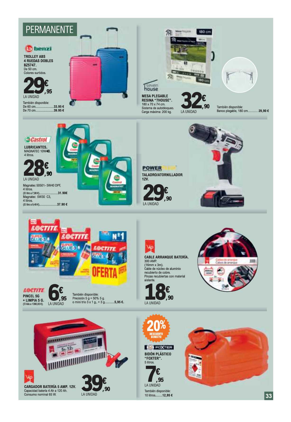 Ofertas supermercado E. Leclerc. Página 33