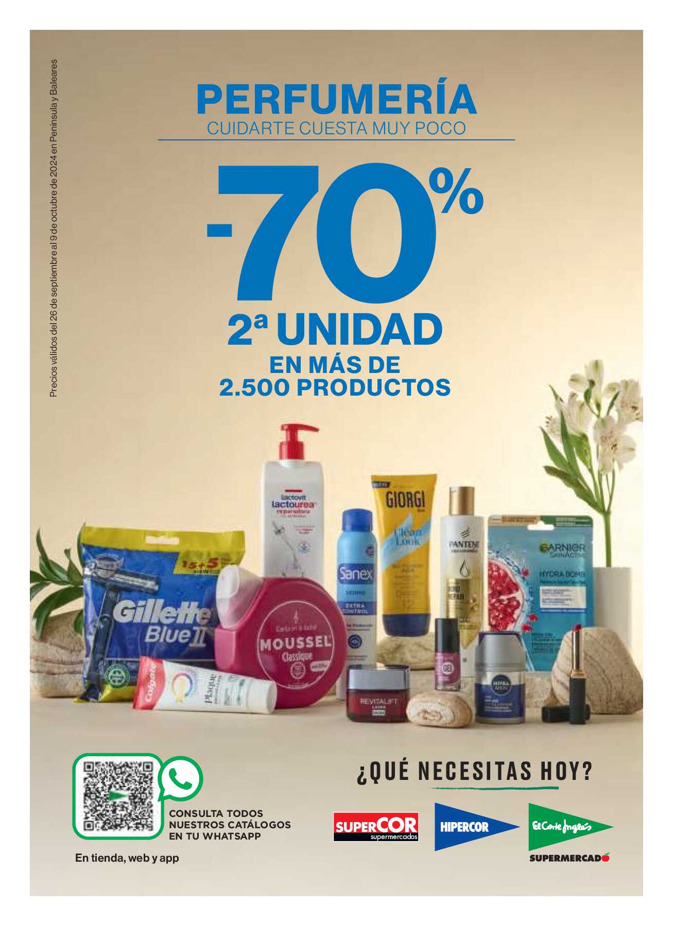 Cuidarte cuesta muy poco El Corte Inglés. Página 01