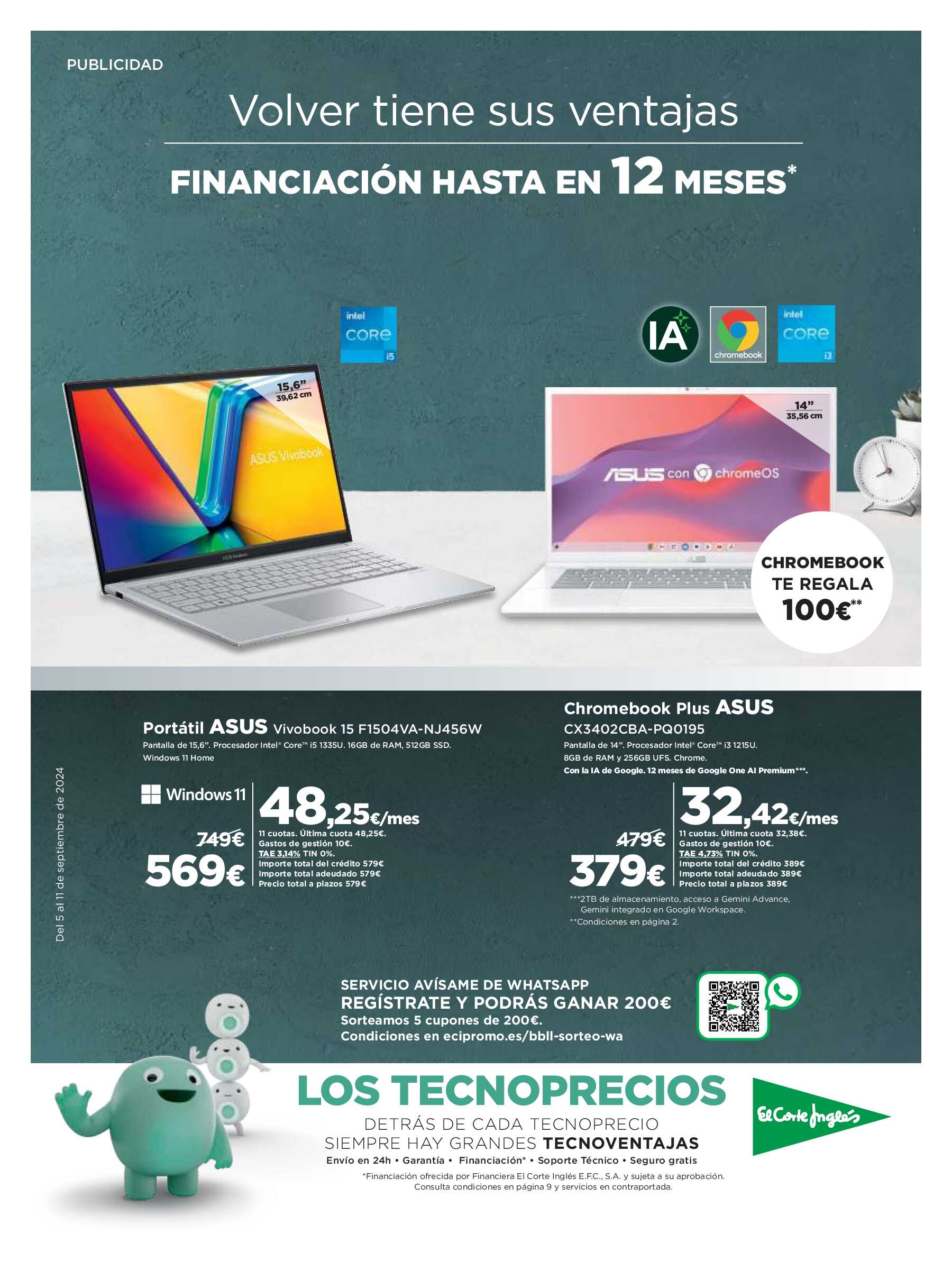 Los tecnoprecios El Corte Inglés. Página 01