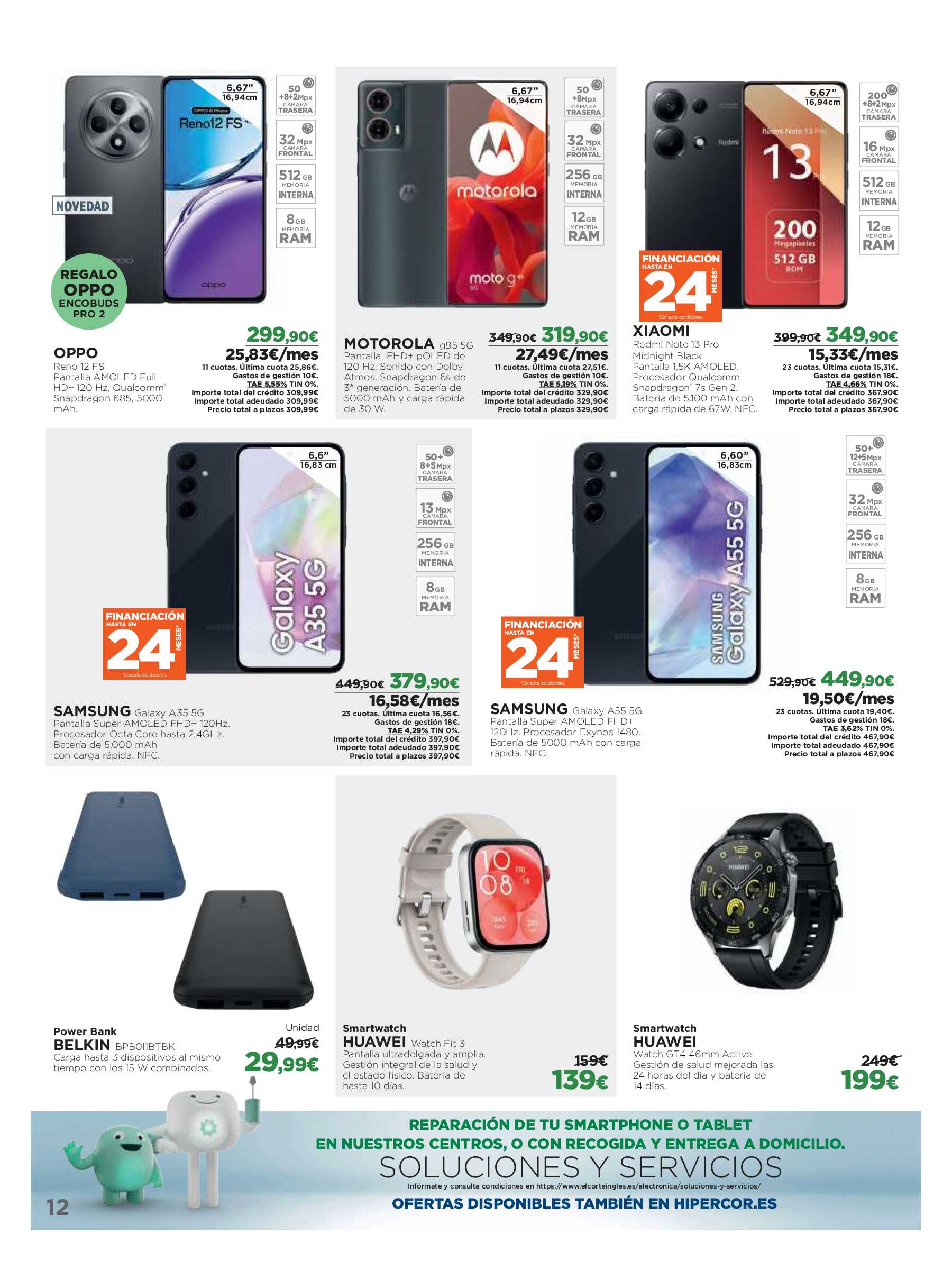 Los tecnoprecios El Corte Inglés. Página 12