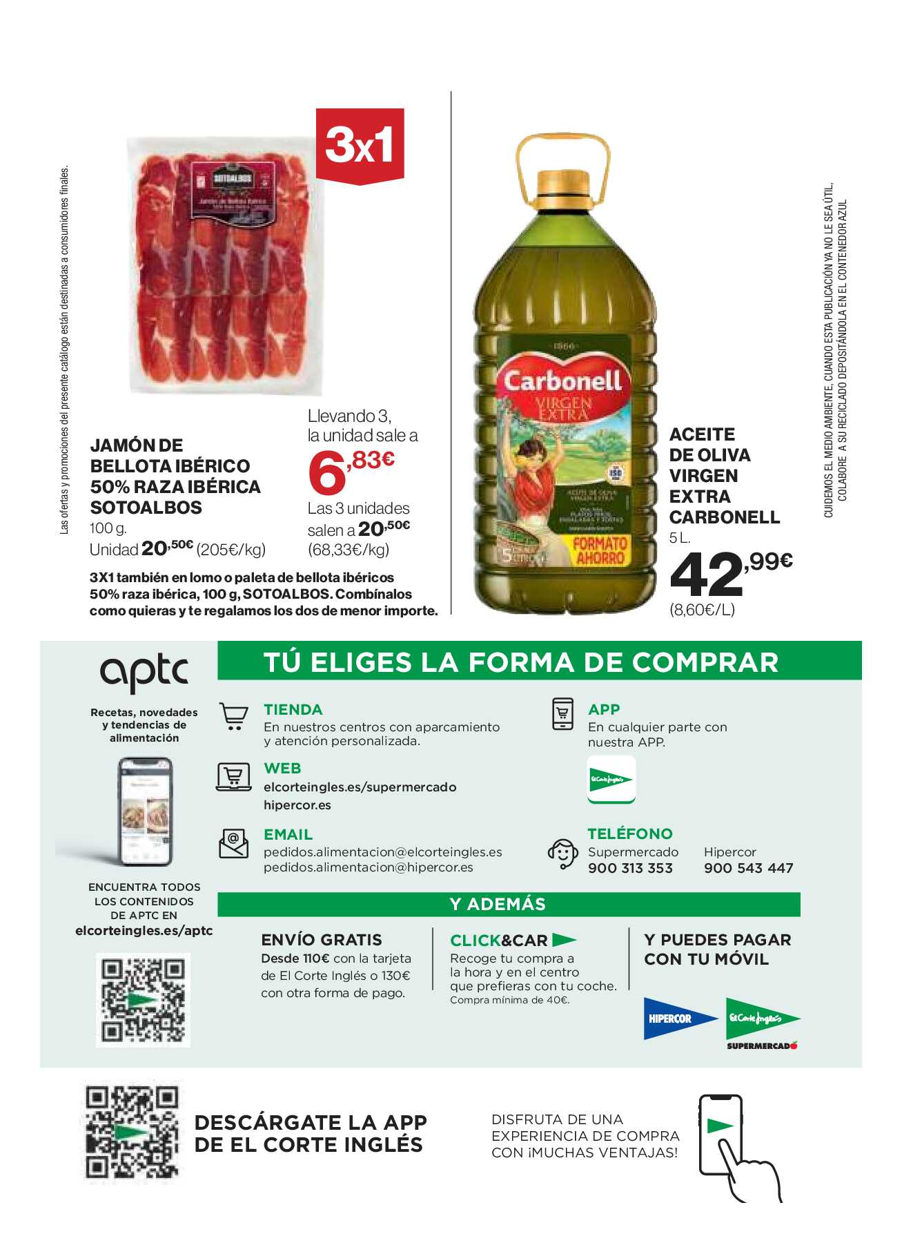 Segunda unidad a mitad de precio El Corte Inglés. Página 38