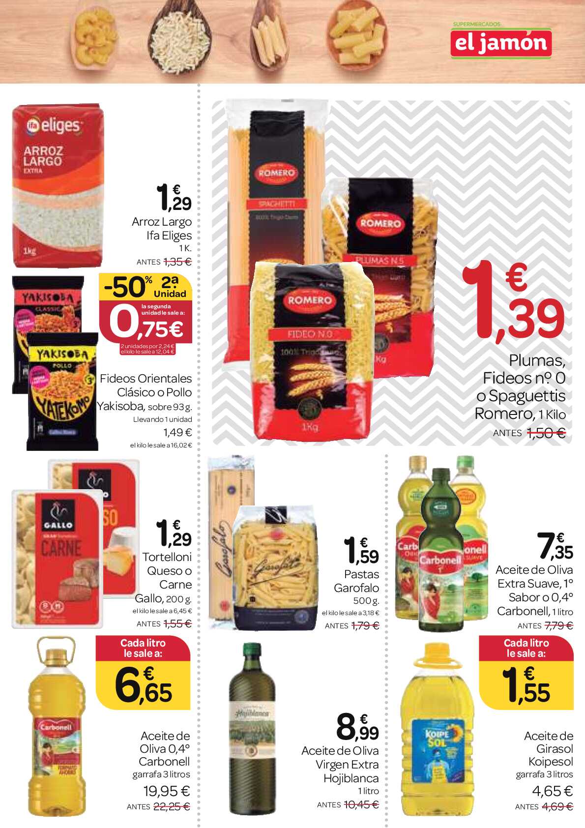 Catálogo de ofertas El Jamón. Página 05