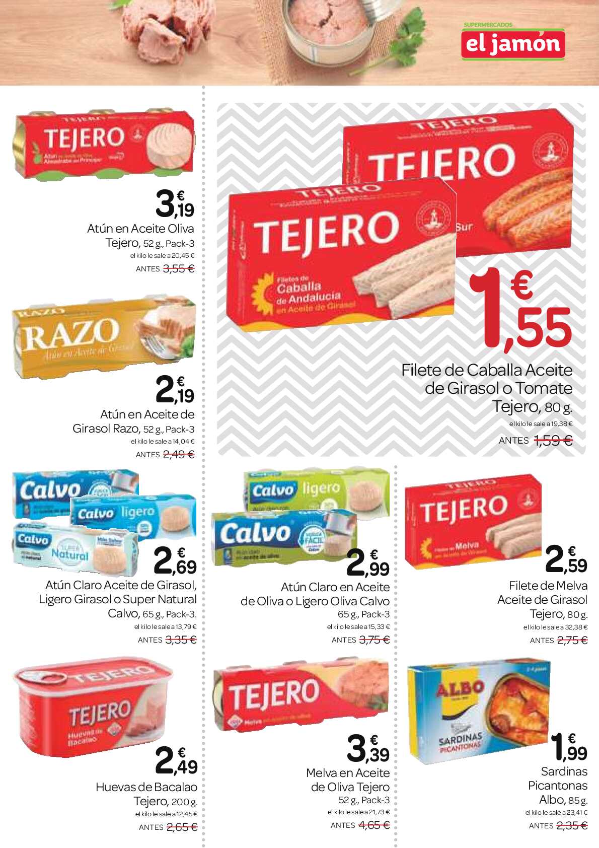 Catálogo de ofertas El Jamón. Página 07