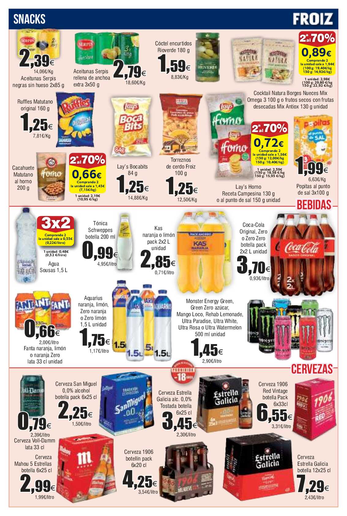 Catálogo de ofertas supermercado Froiz. Página 13