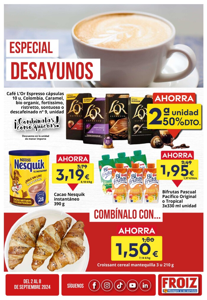 Froiz. Ofertas semanales