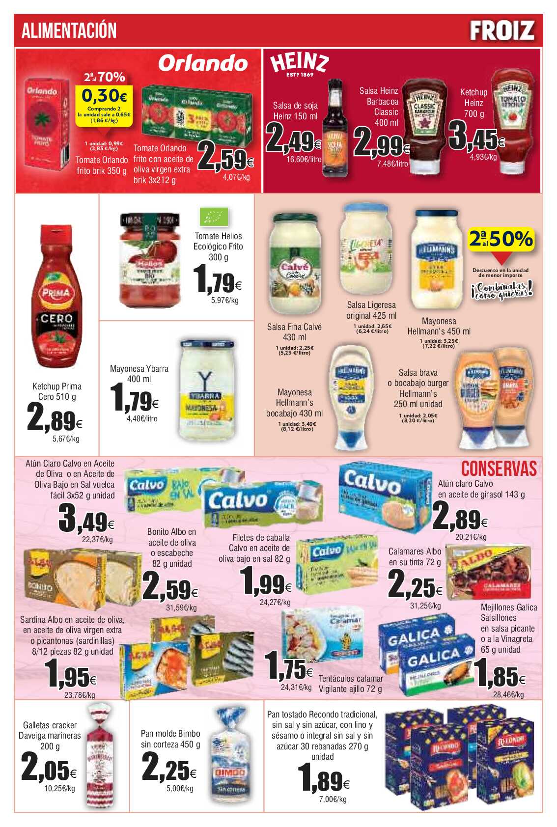 Ofertas supermercado Froiz. Página 09