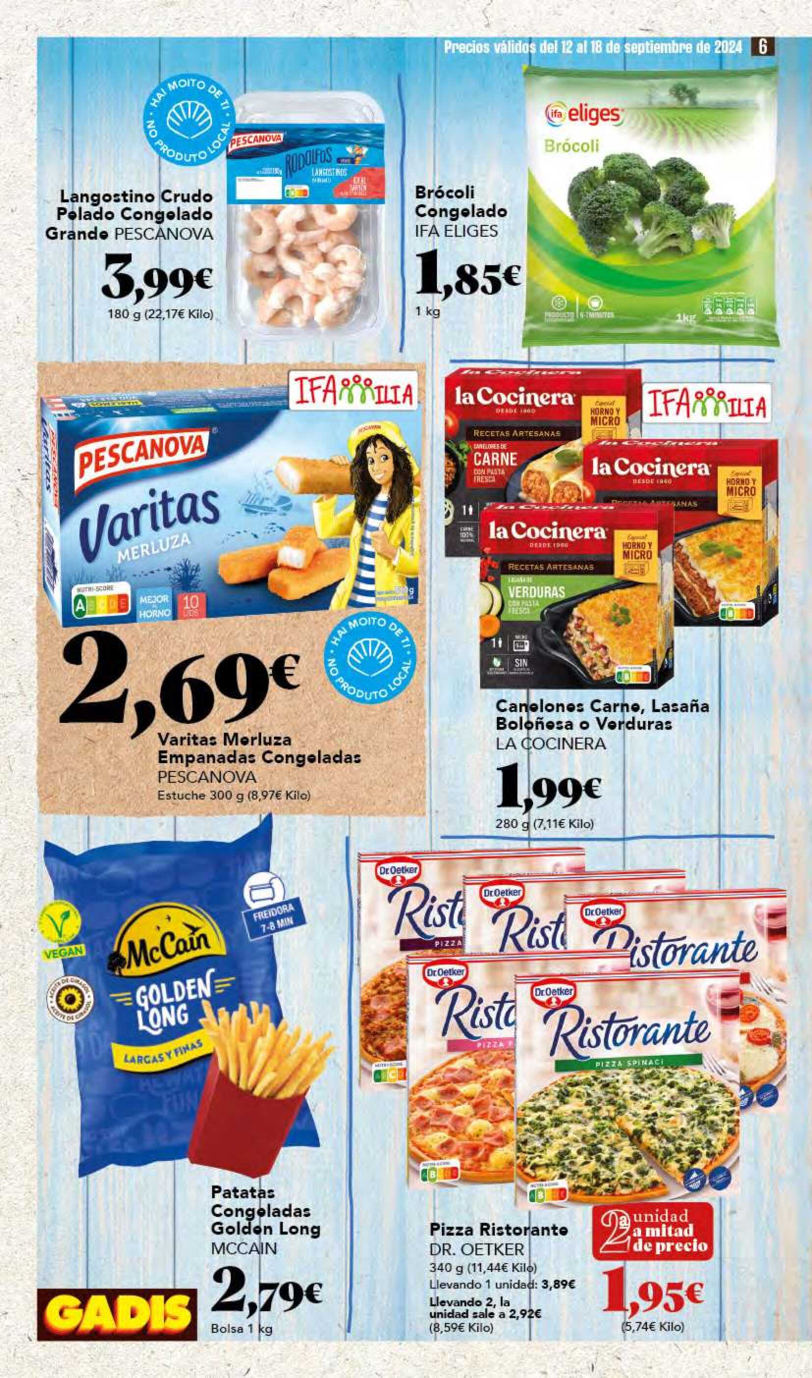 Ofertas semanales Gadis. Página 06