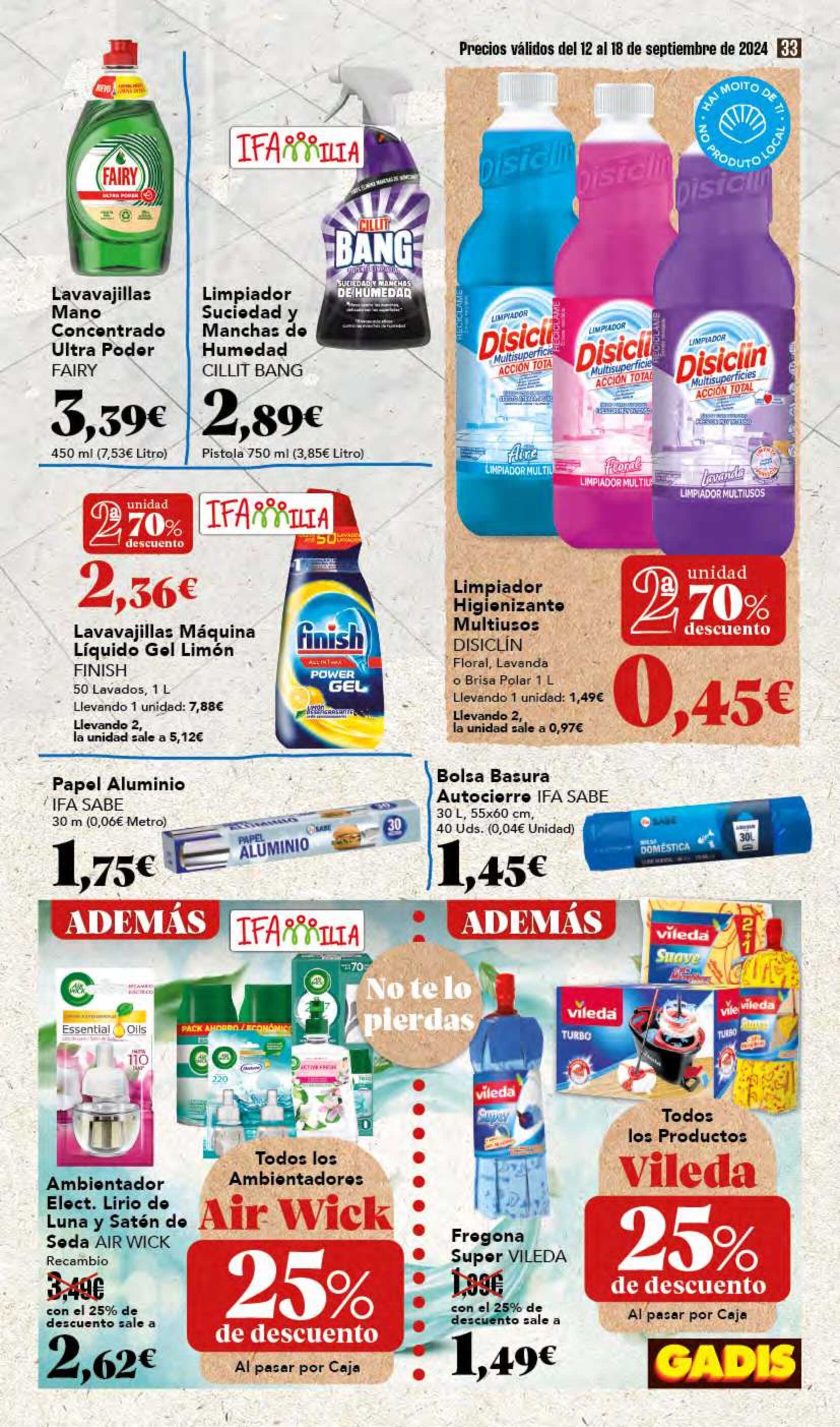 Ofertas semanales Gadis. Página 33