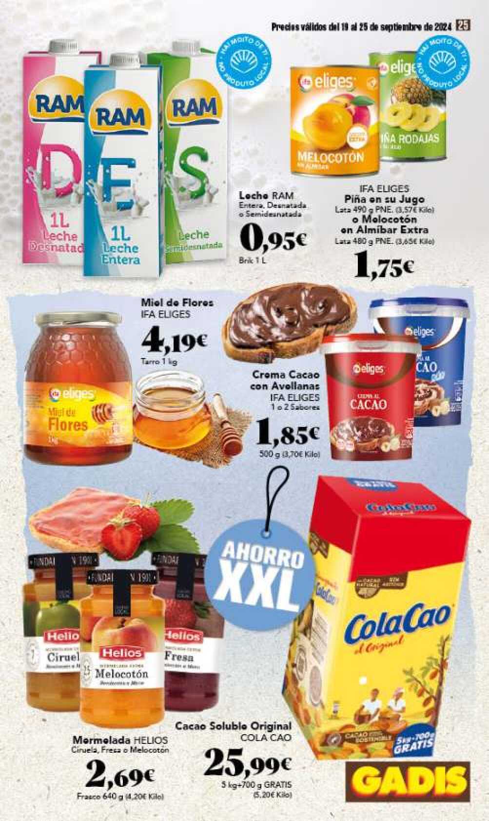 Ofertas semanales Gadis. Página 25