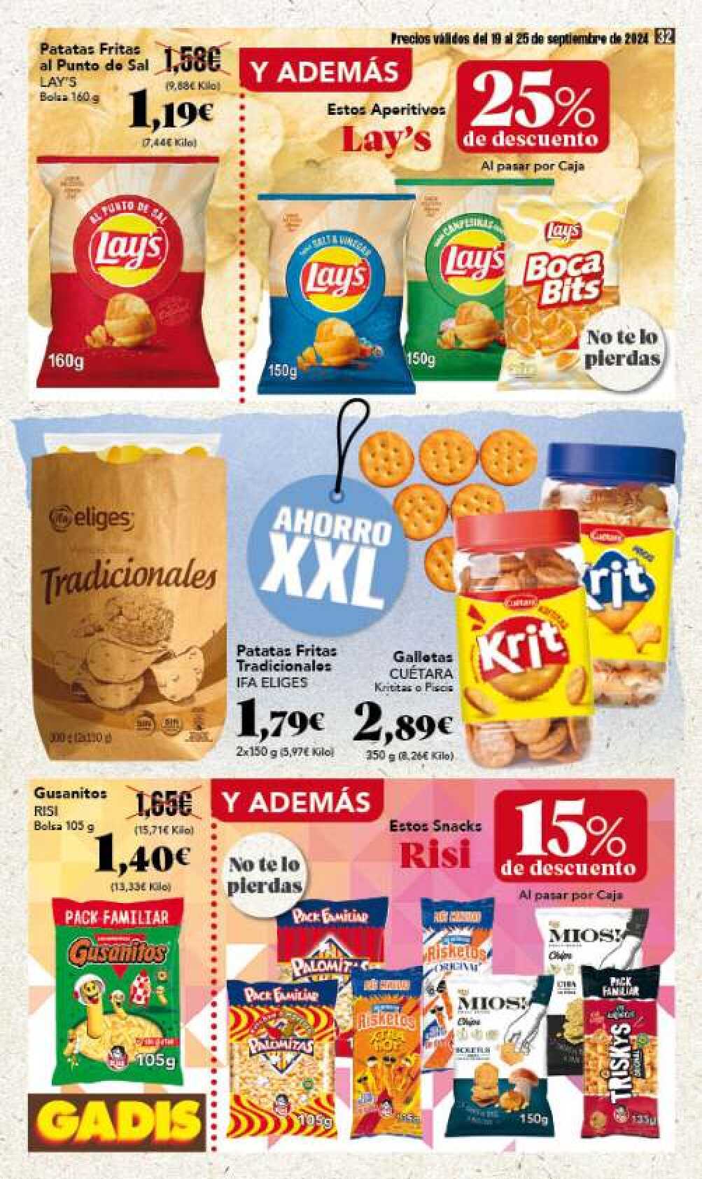 Ofertas semanales Gadis. Página 32