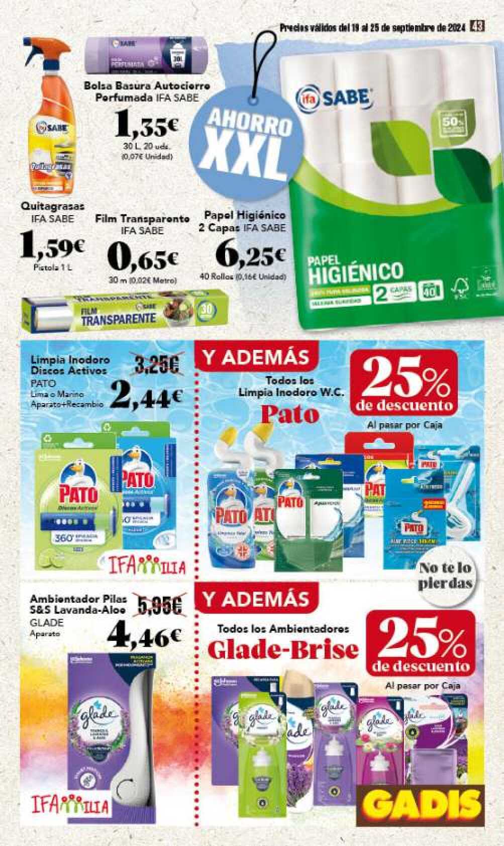 Ofertas semanales Gadis. Página 43