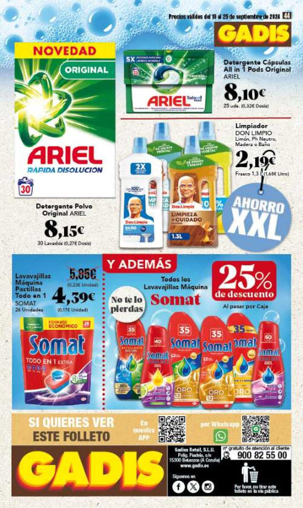 Ofertas semanales Gadis. Página 44