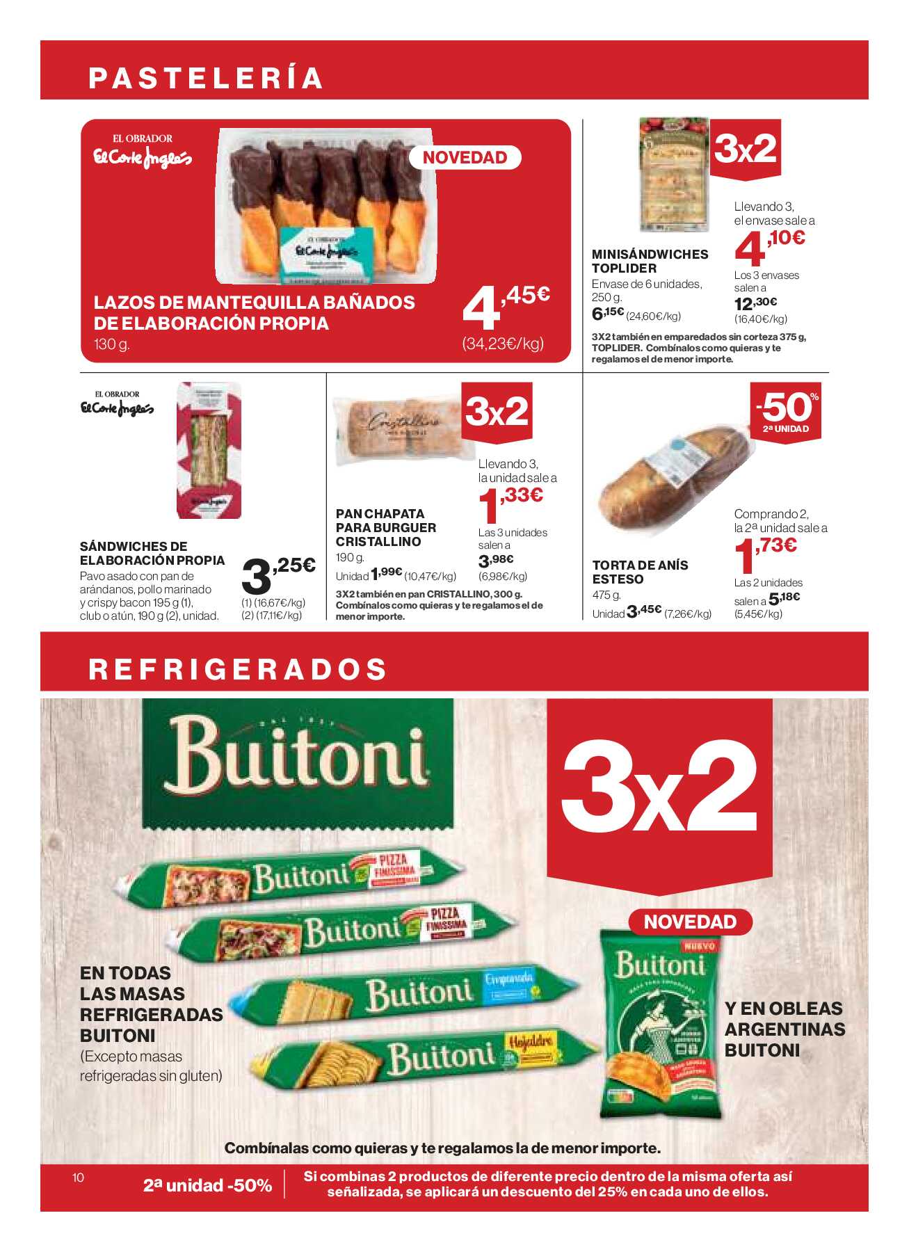 3x2 en más de 5.000 productos Hipercor. Página 10