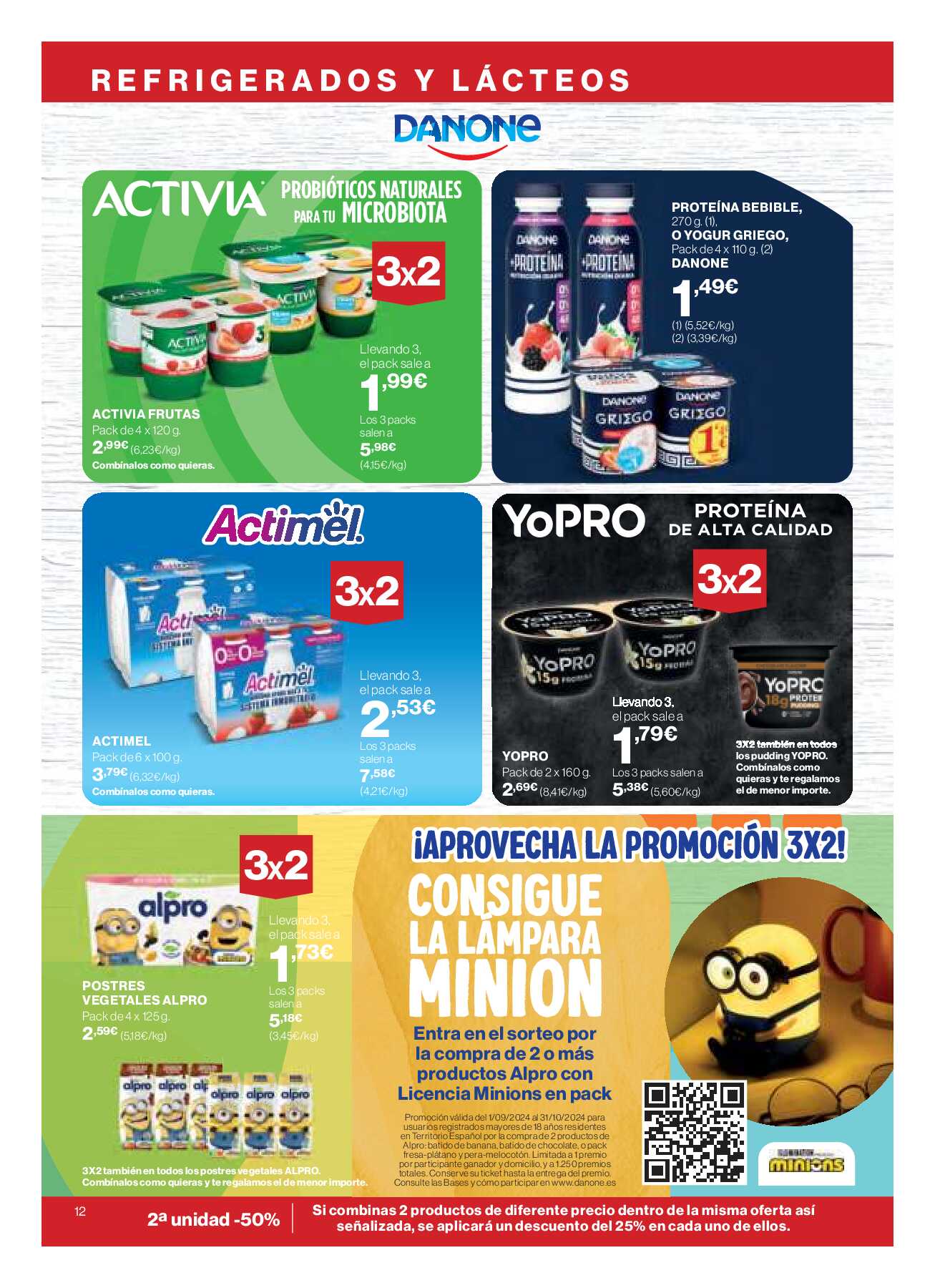 3x2 en más de 5.000 productos Hipercor. Página 12