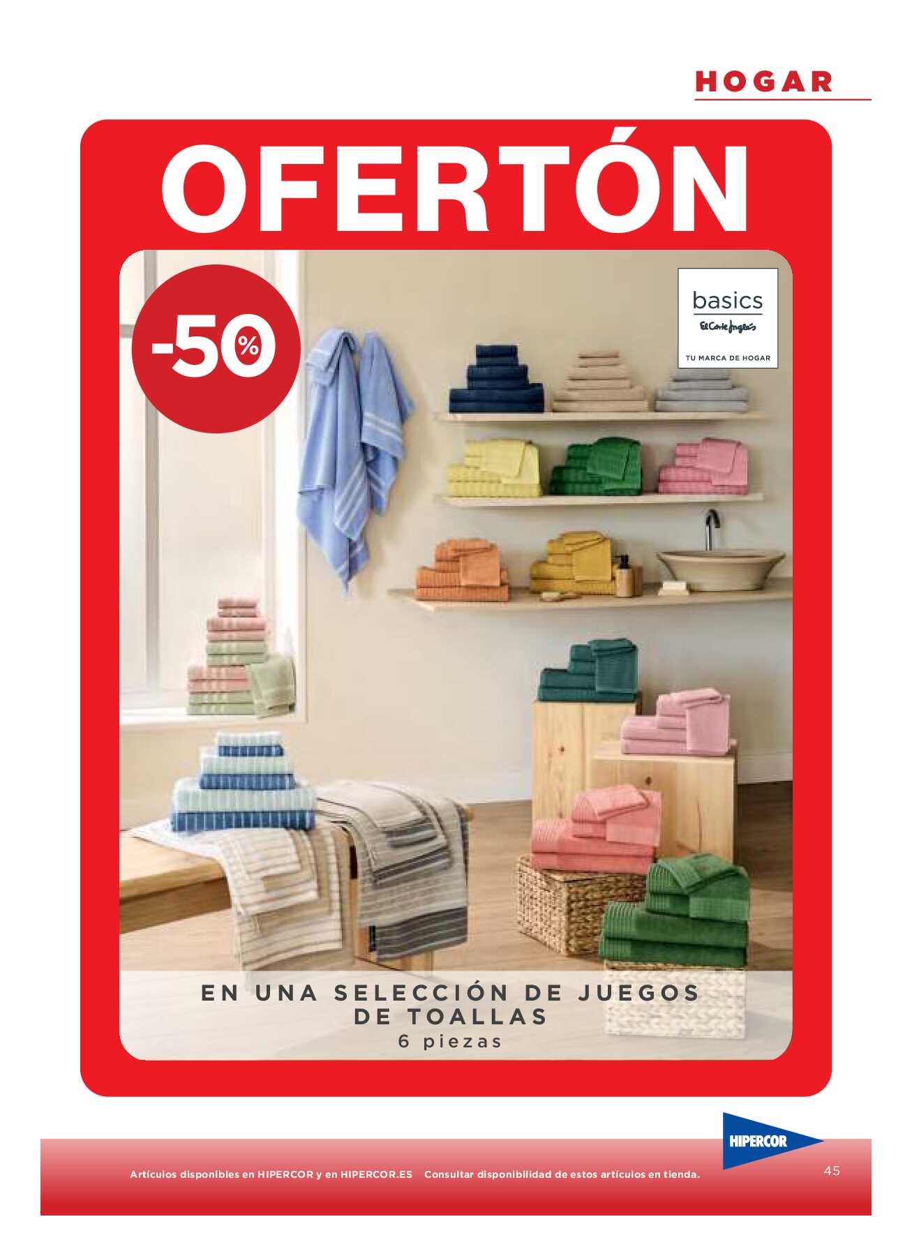 3x2 en más de 5.000 productos Hipercor. Página 52