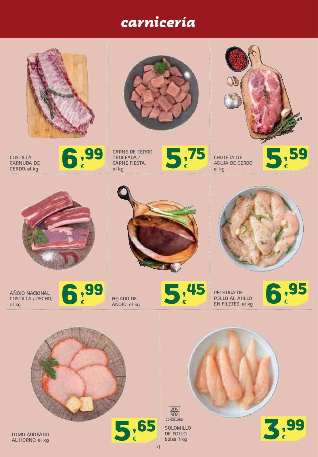 Catálogo de ofertas quincenal HiperDino. Página 04