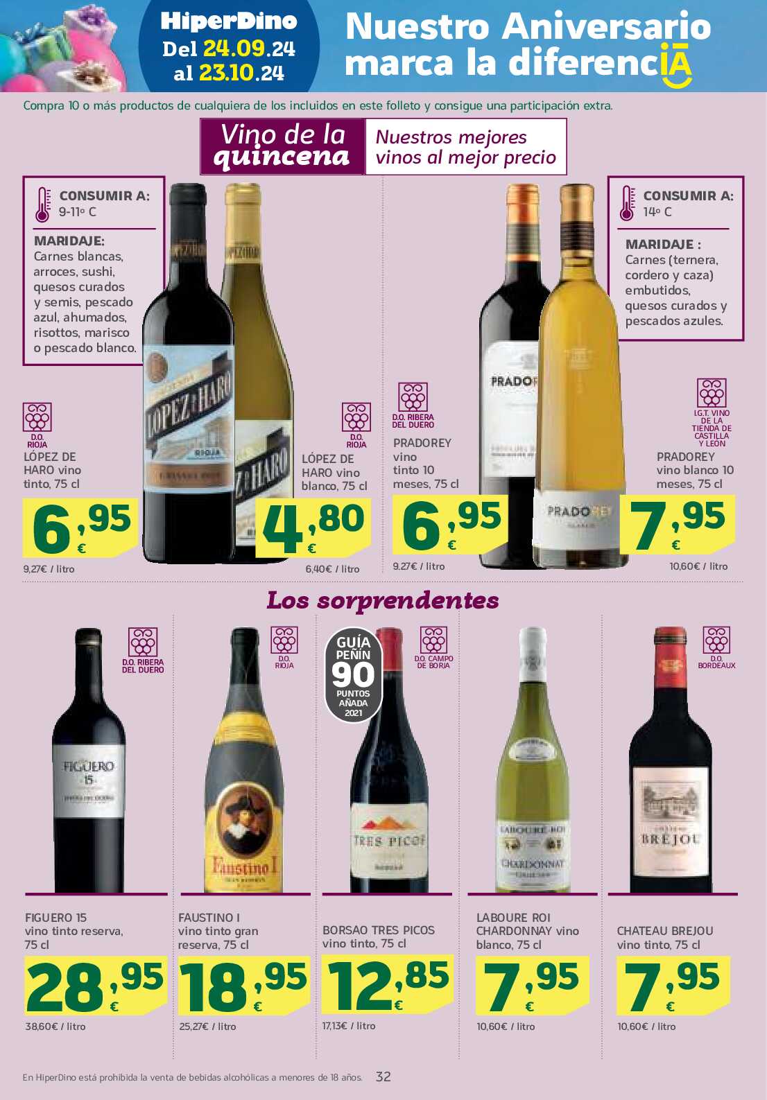 Ofertas quincenales HiperDino. Página 32