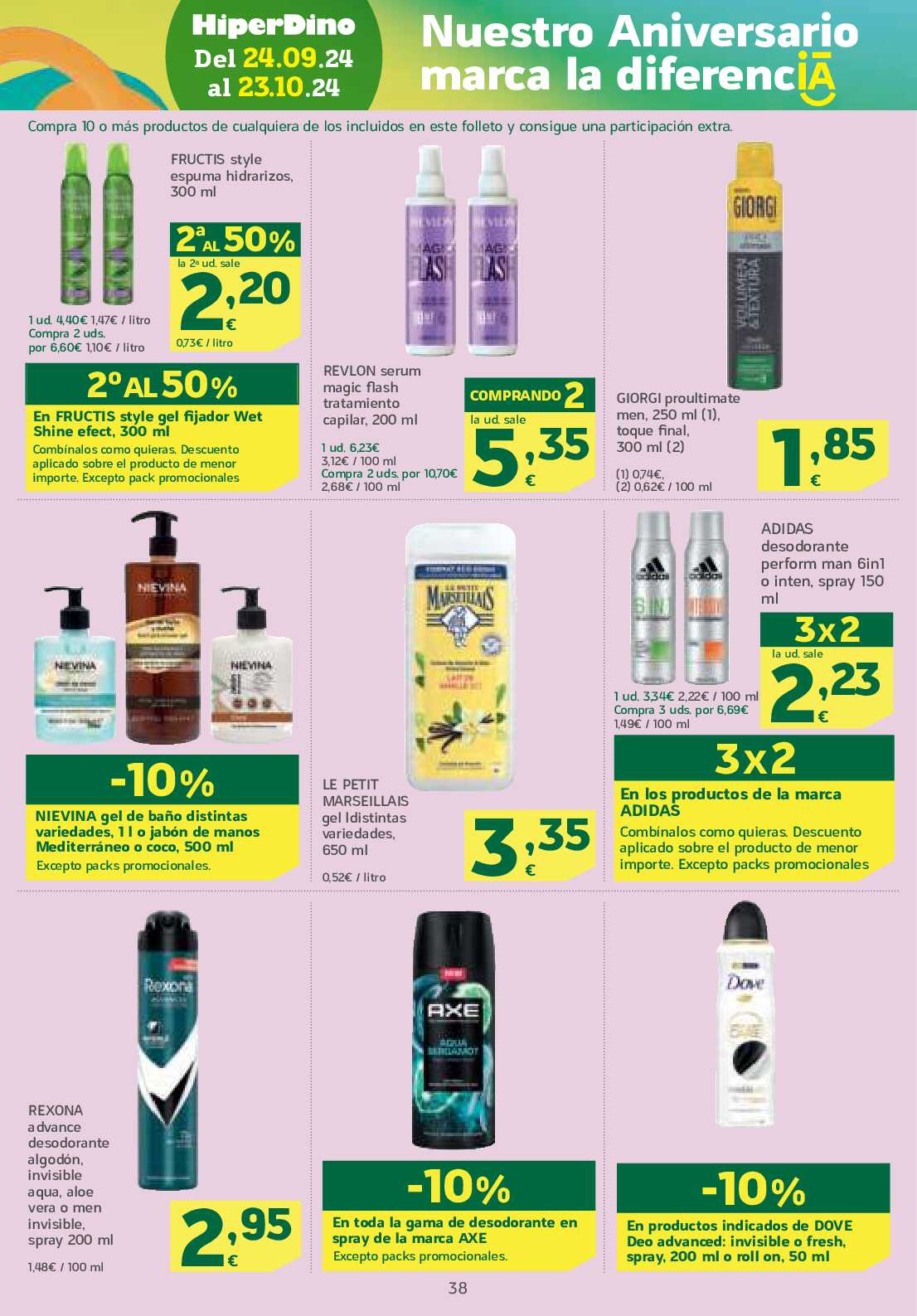 Ofertas quincenales HiperDino. Página 38