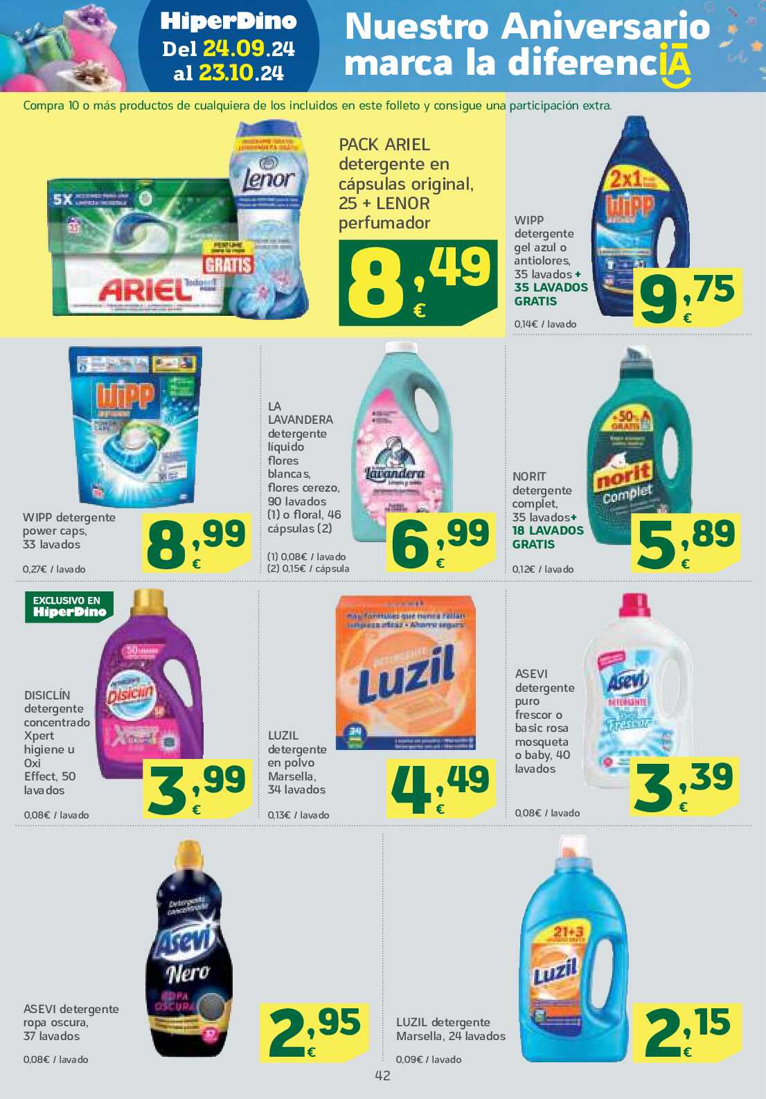 Ofertas quincenales HiperDino. Página 42