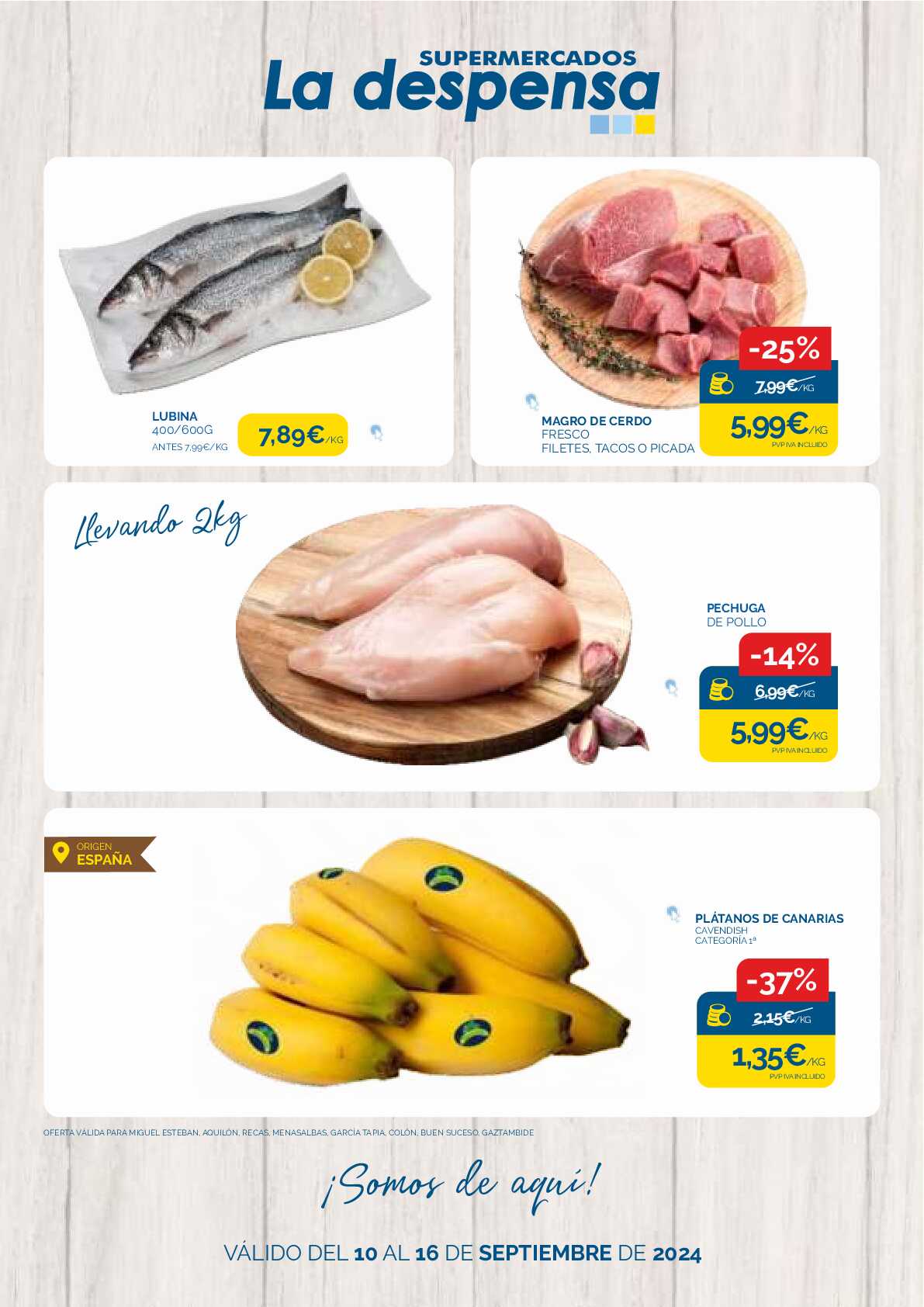 Ofertas semanales La Despensa. Página 01