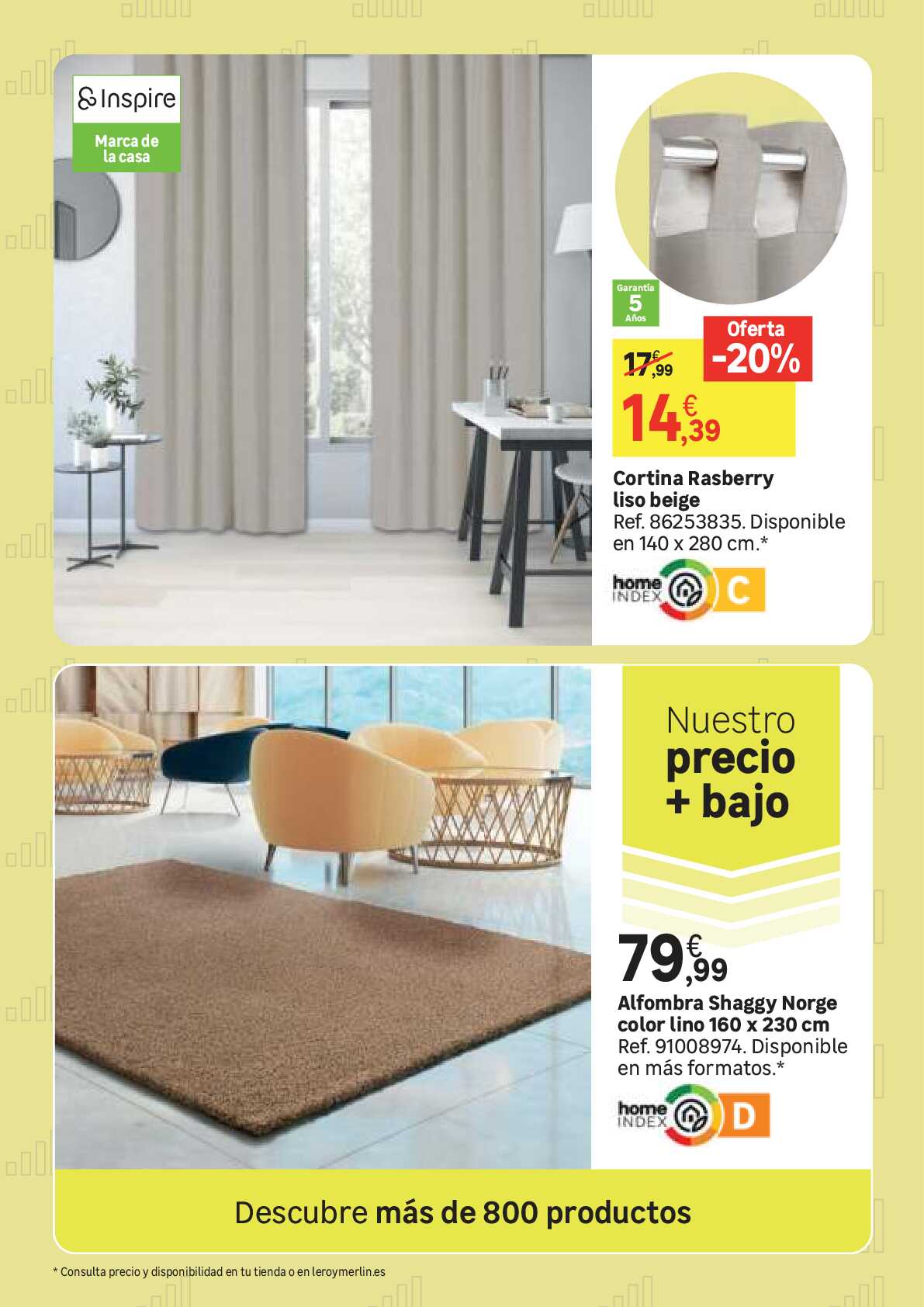 Vuelve con energía. Ofertas hasta -30% Leroy Merlin. Página 37