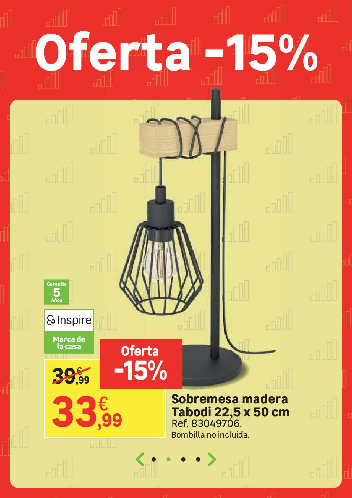 Vuelve con energía. Ofertas hasta -30% Leroy Merlin. Página 47