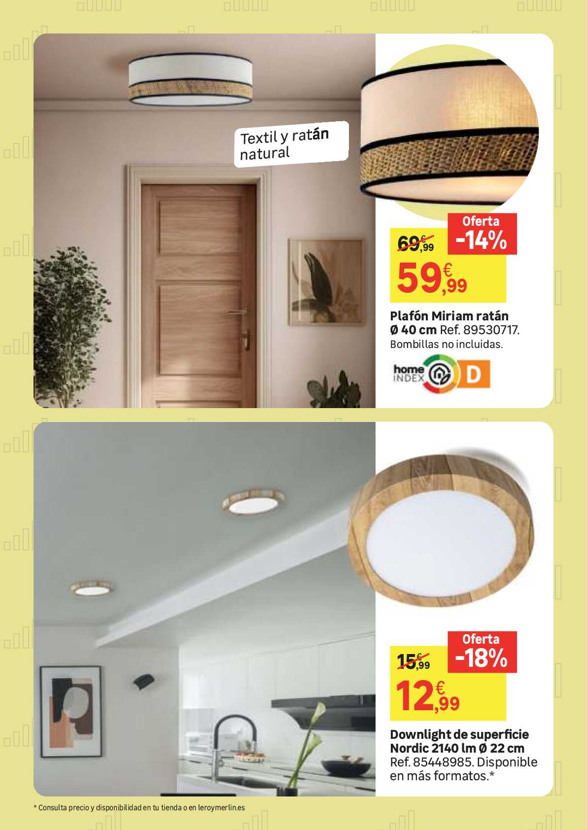 Vuelve con energía. Ofertas hasta -30% Leroy Merlin. Página 50