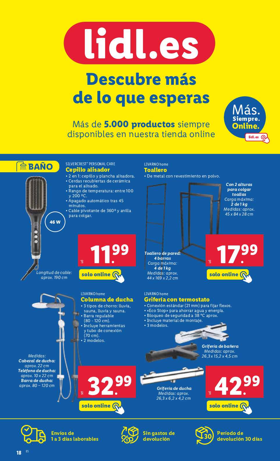 Folleto bazar Lidl. Página 19