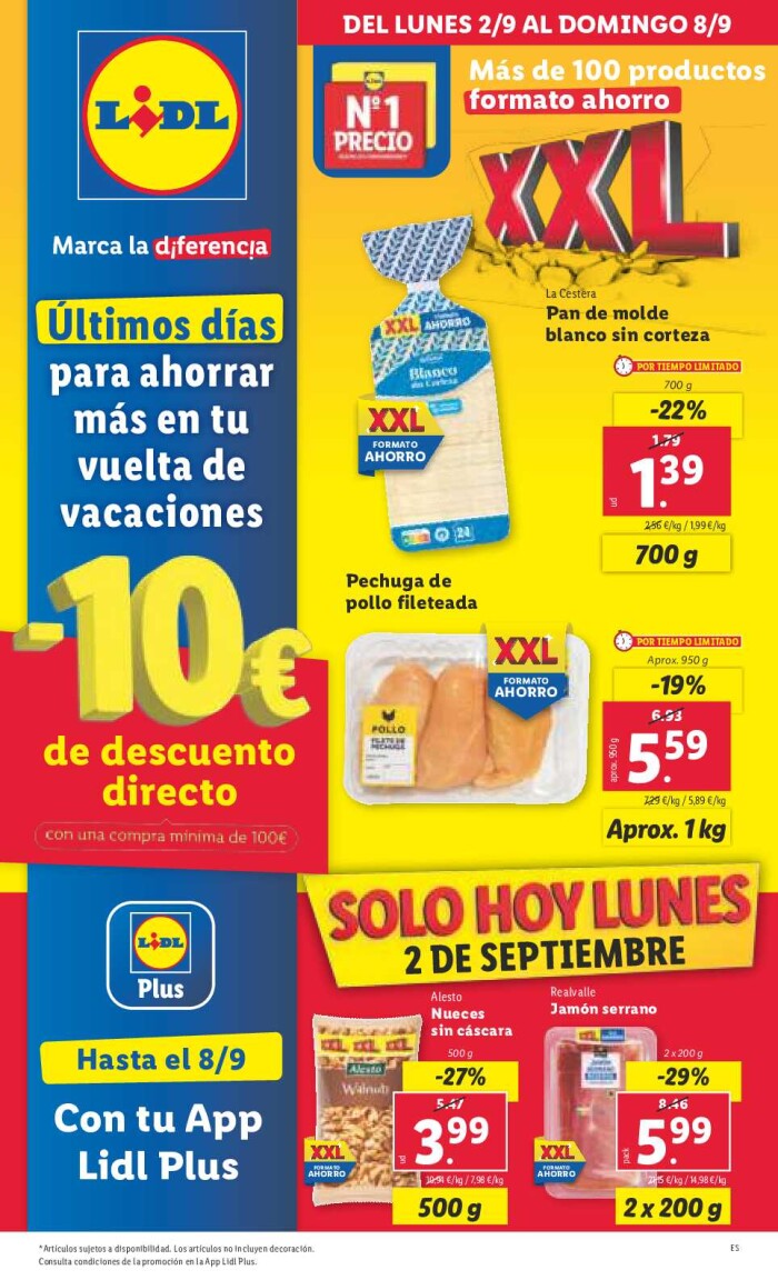 Lidl. Folleto semanal